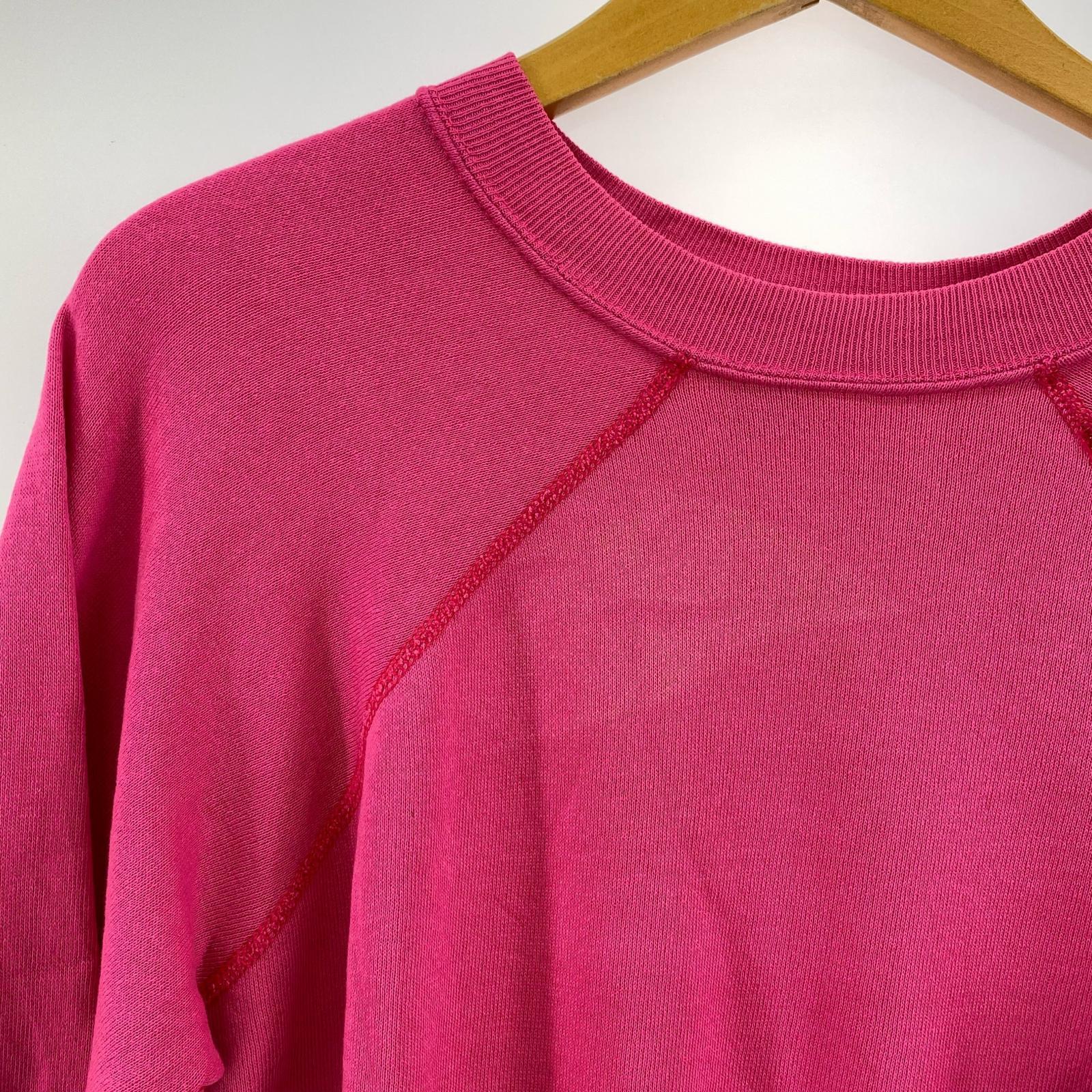 スウェット pannill 70s~80s スウェット ピンク (XL)