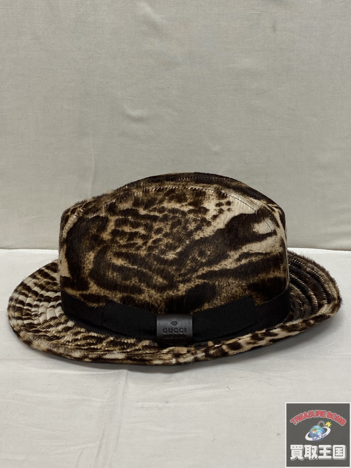 GUCCI レオパード柄ハット