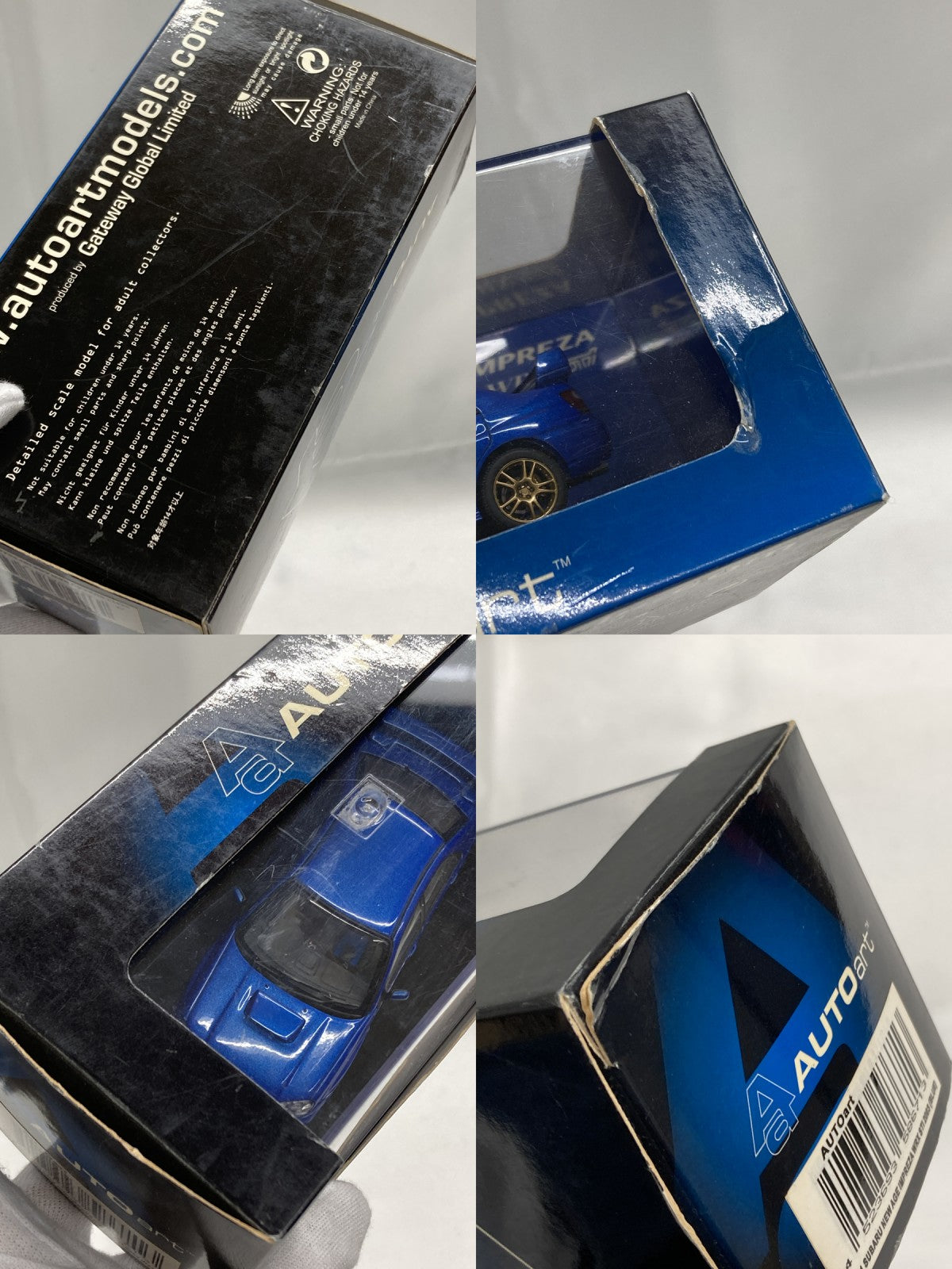 AUTO art WRX STI 2003 1/43 スケールカー