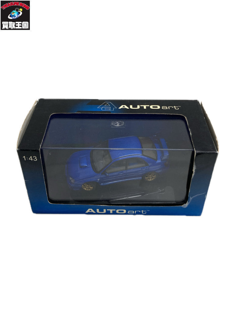 AUTO art WRX STI 2003 1/43 スケールカー