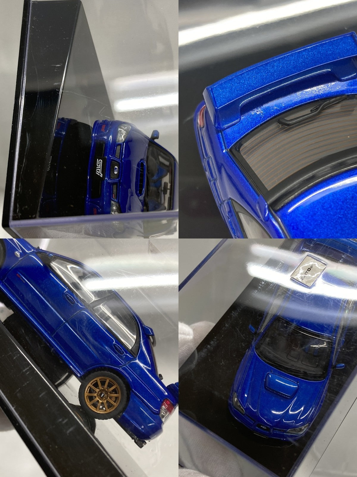 AUTO art WRX STi 2006 BLUE 43 スケールカー