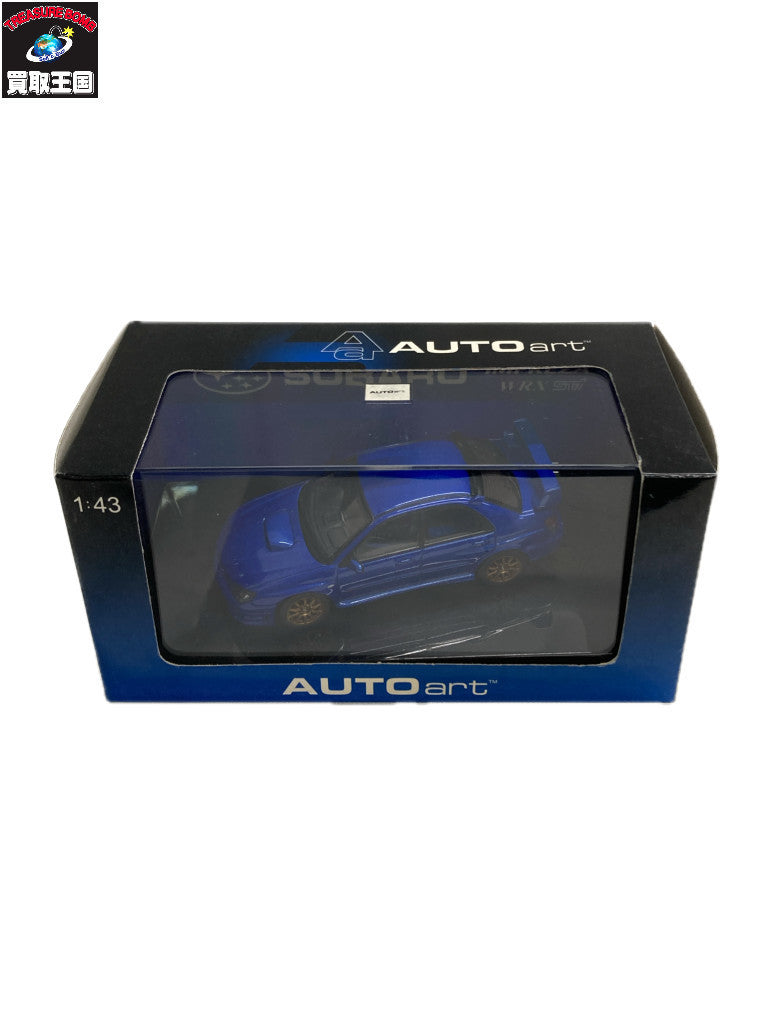AUTO art WRX STi 2006 BLUE 43 スケールカー