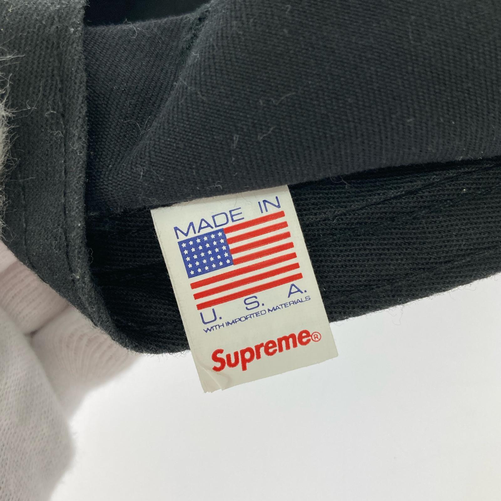 キャップ FW23 MADE IN USA BOX LOGO 黒 ブラック
