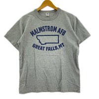 半袖Tシャツ MALMSTROM AFB 灰(M) M グレー
