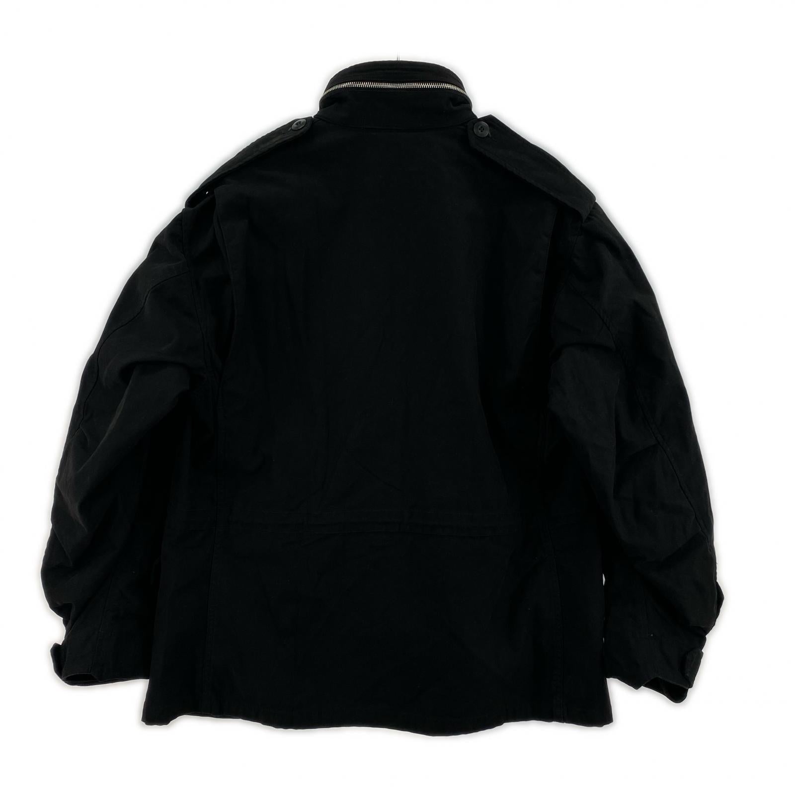 ミリタリージャケット WAIPER 68年復刻 M-65 Field Jacket 黒 ブラック