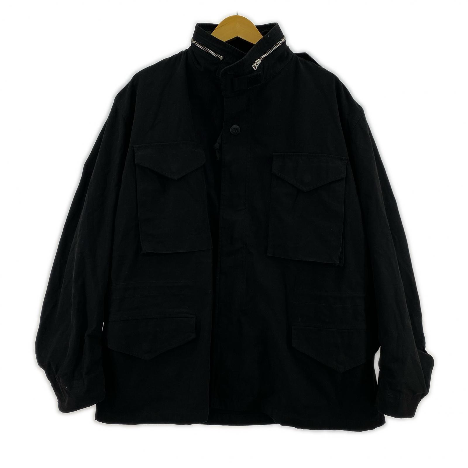 ミリタリージャケット WAIPER 68年復刻 M-65 Field Jacket 黒 ブラック