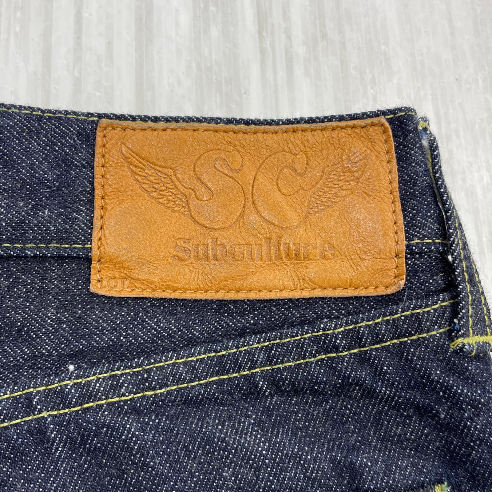 デニムパンツ SUBCULTURE 4701XX デニムパンツ 32 ネイビー