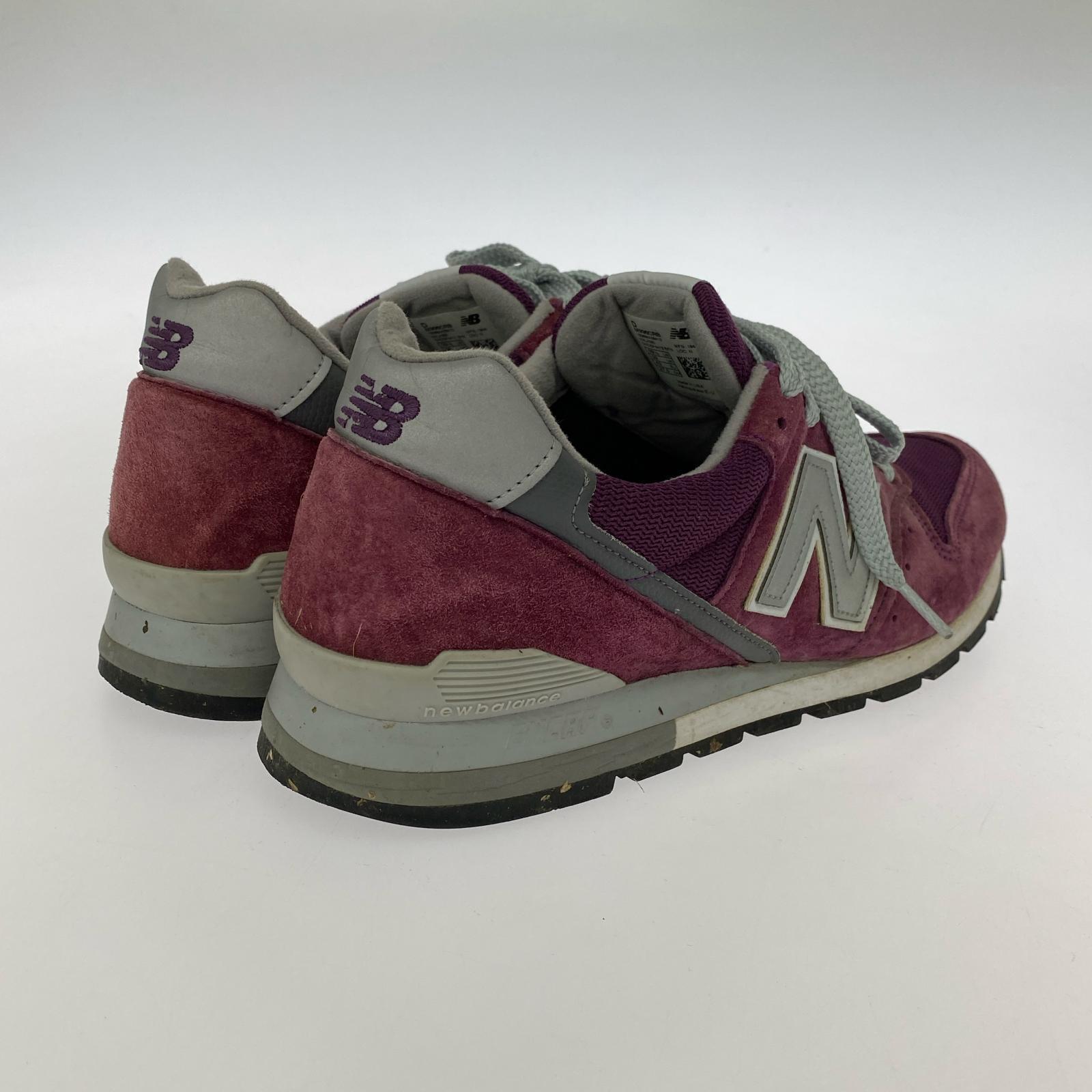 スニーカー NEW BALANCE 996 made in USA M996CRB 紫 (27.5) 27.5cm (US9 1/2 UK9 EU45)