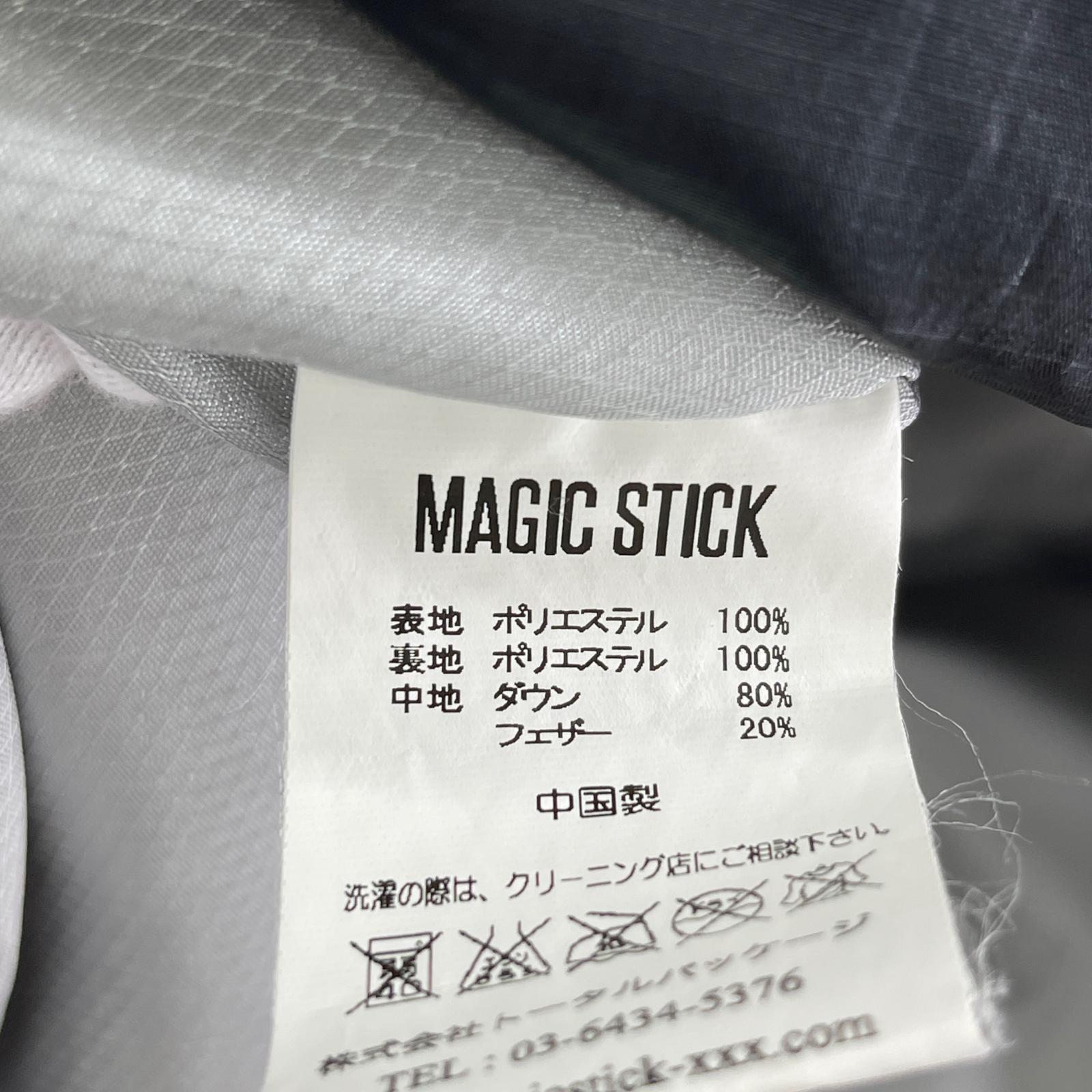 ダウンジャケット MAGIC STICK ダウンジャケット M ブラック