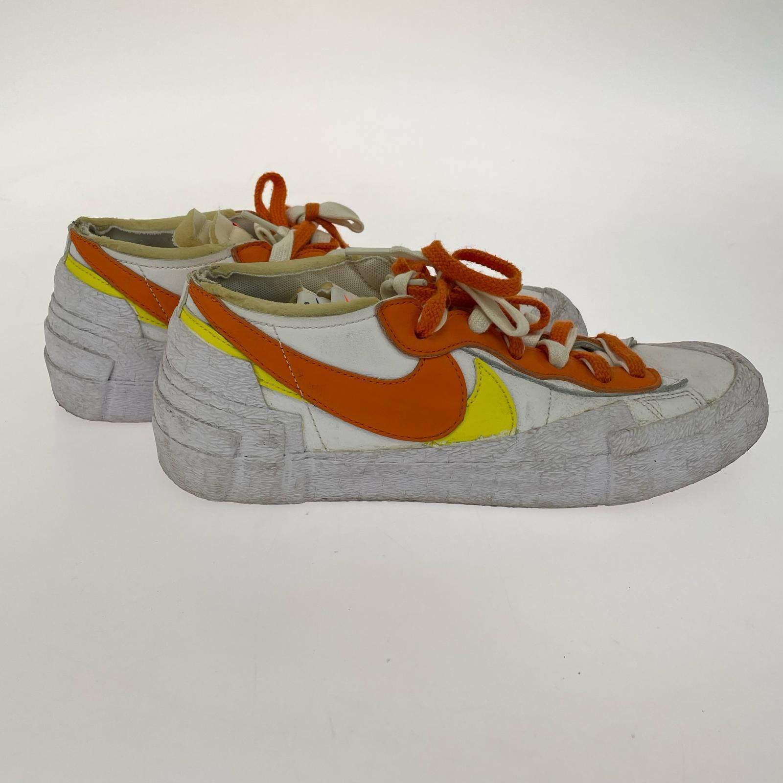 スニーカー SACAI BLAZER LOW 27.0cm MAGMA ORANGE 27cm (US9 UK8 1/2 EU44) ホワイト