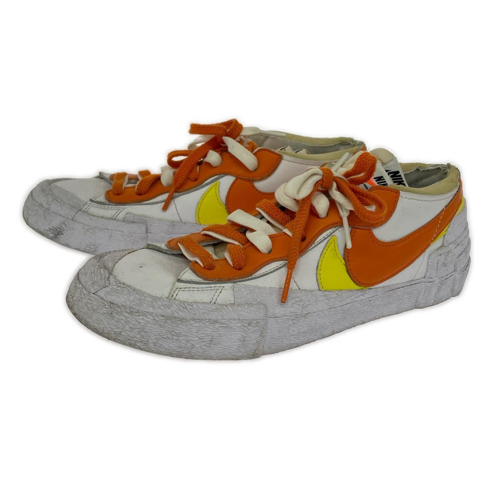 スニーカー SACAI BLAZER LOW 27.0cm MAGMA ORANGE 27cm (US9 UK8 1/2 EU44) ホワイト