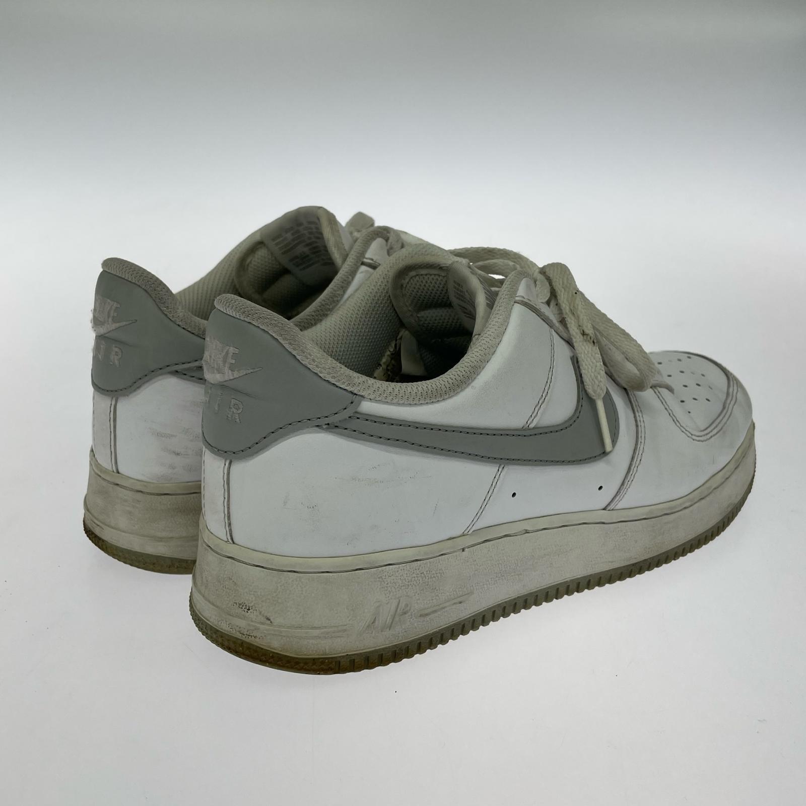 スニーカー AIR FORCE 1 07 LT SMOKE GREY WHITE 27cm (US9 UK8 1/2 EU44) ホワイト
