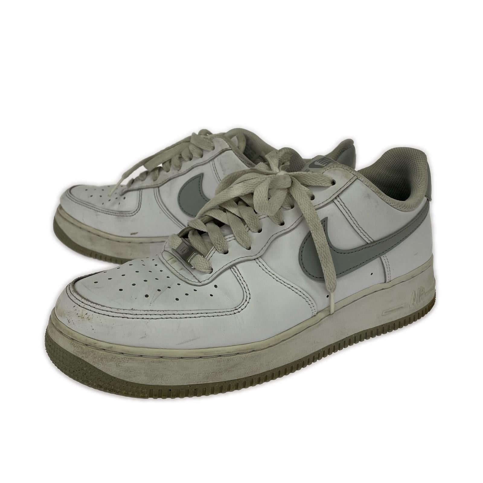 スニーカー AIR FORCE 1 07 LT SMOKE GREY WHITE 27cm (US9 UK8 1/2 EU44) ホワイト
