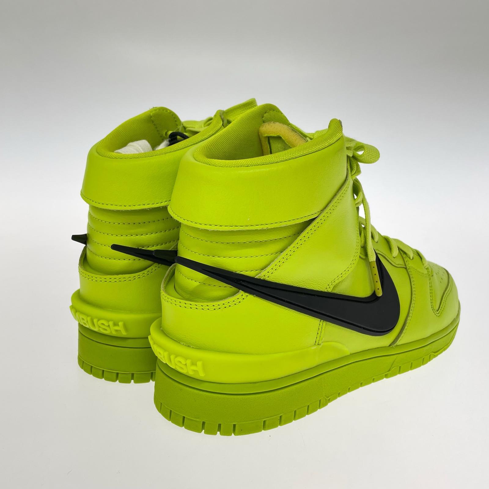 スニーカー DUNK HI×ANBUSH FLASH LIME(27.0cm) 27cm (US9 UK8 1/2 EU44) グリーン