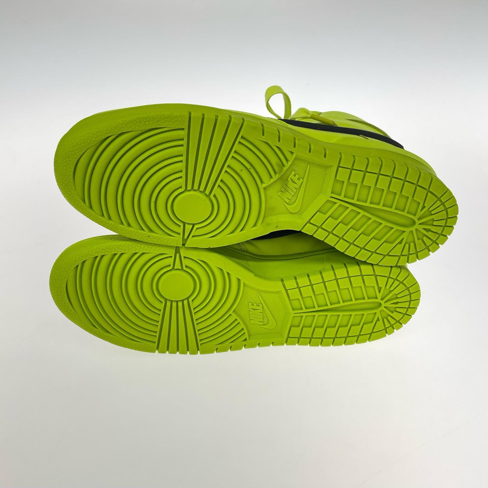 スニーカー DUNK HI×ANBUSH FLASH LIME(27.0cm) 27cm (US9 UK8 1/2 EU44) グリーン