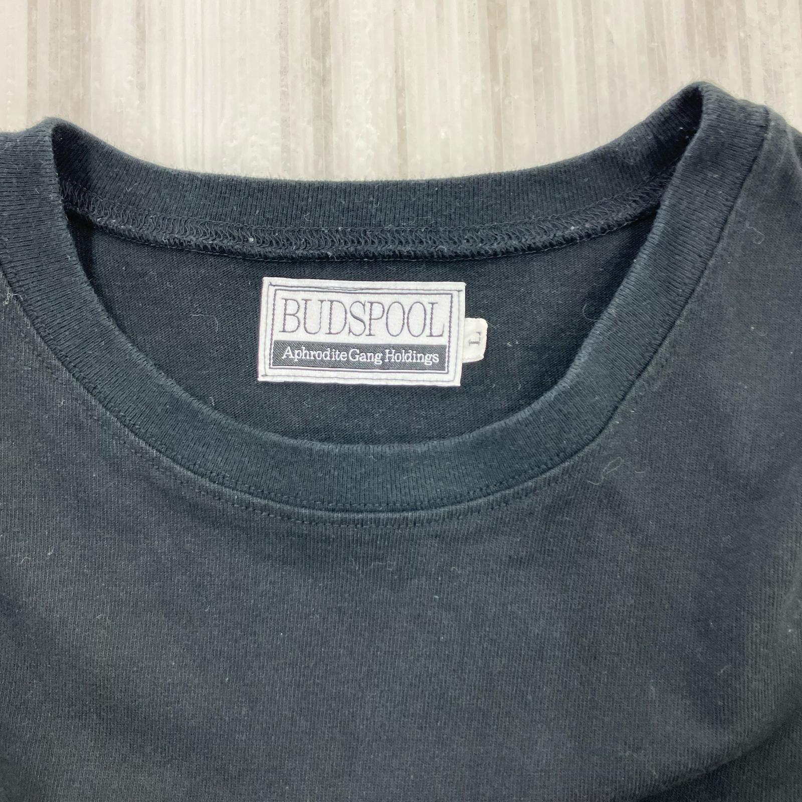 半袖Tシャツ BUDSPOOL BLK L L ブラック
