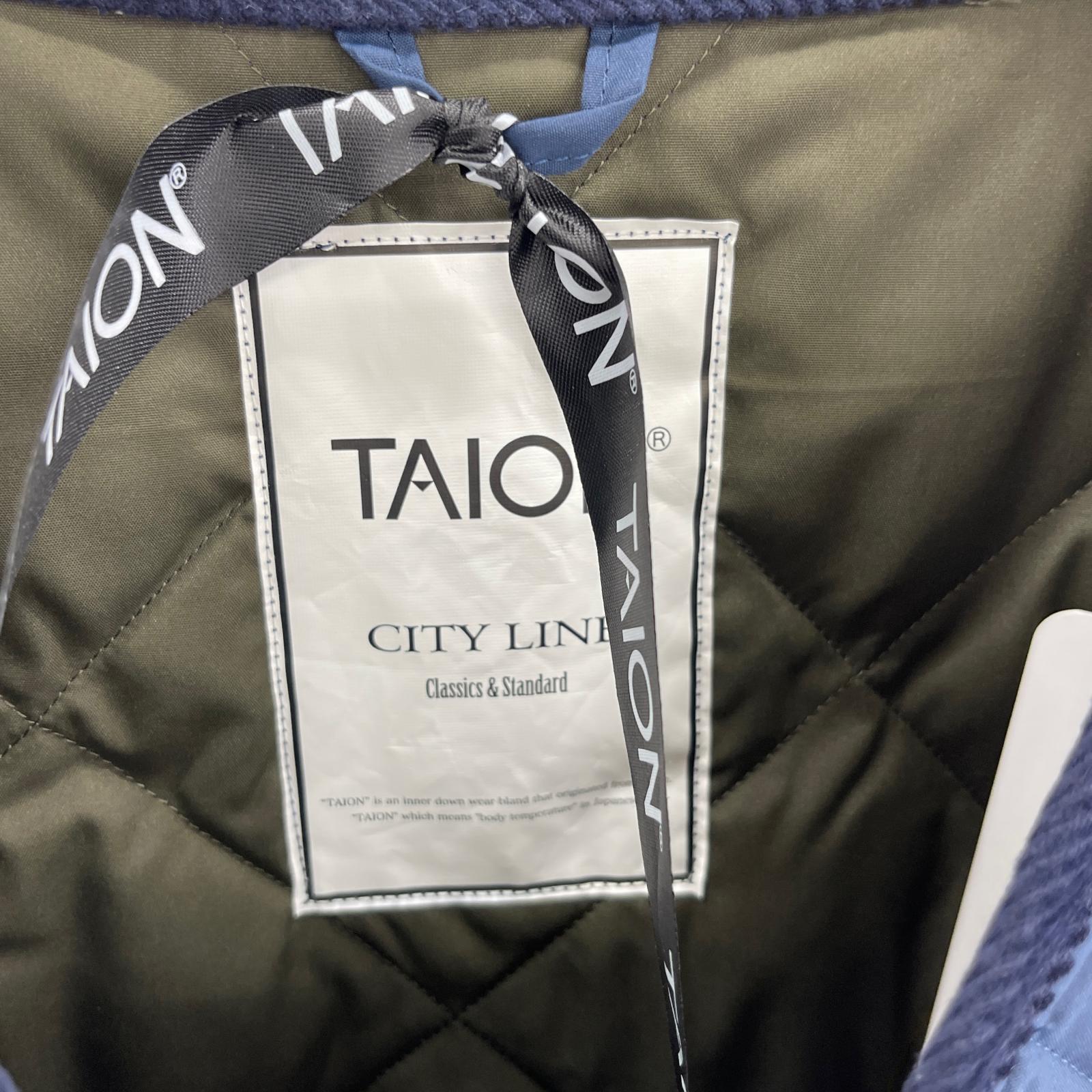 ダウンジャケット TAION-1042CI-LONG/XL/NVY ネイビー