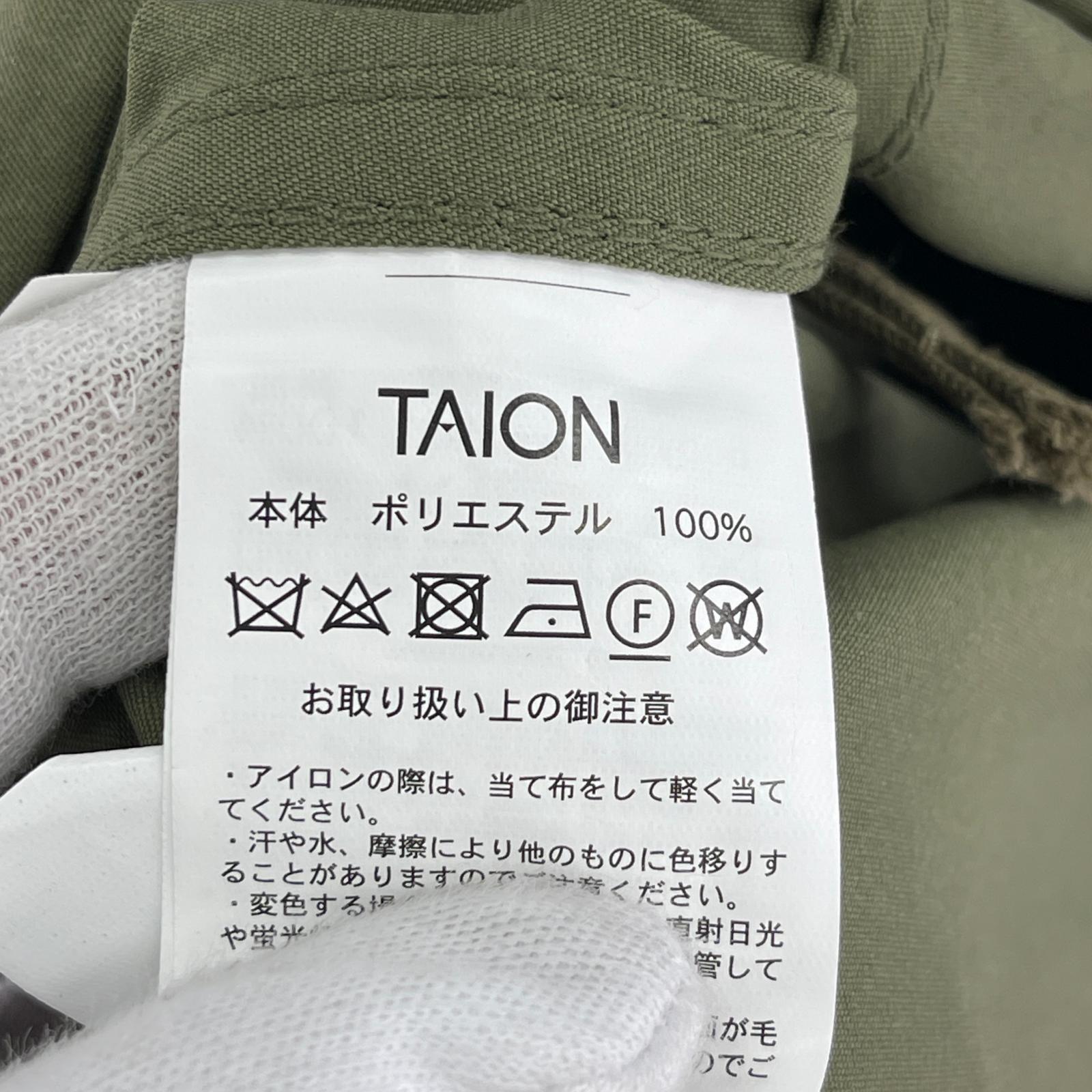 ダウンジャケット TAION-CR22ML+001ZML-1/L/KHK L カーキ