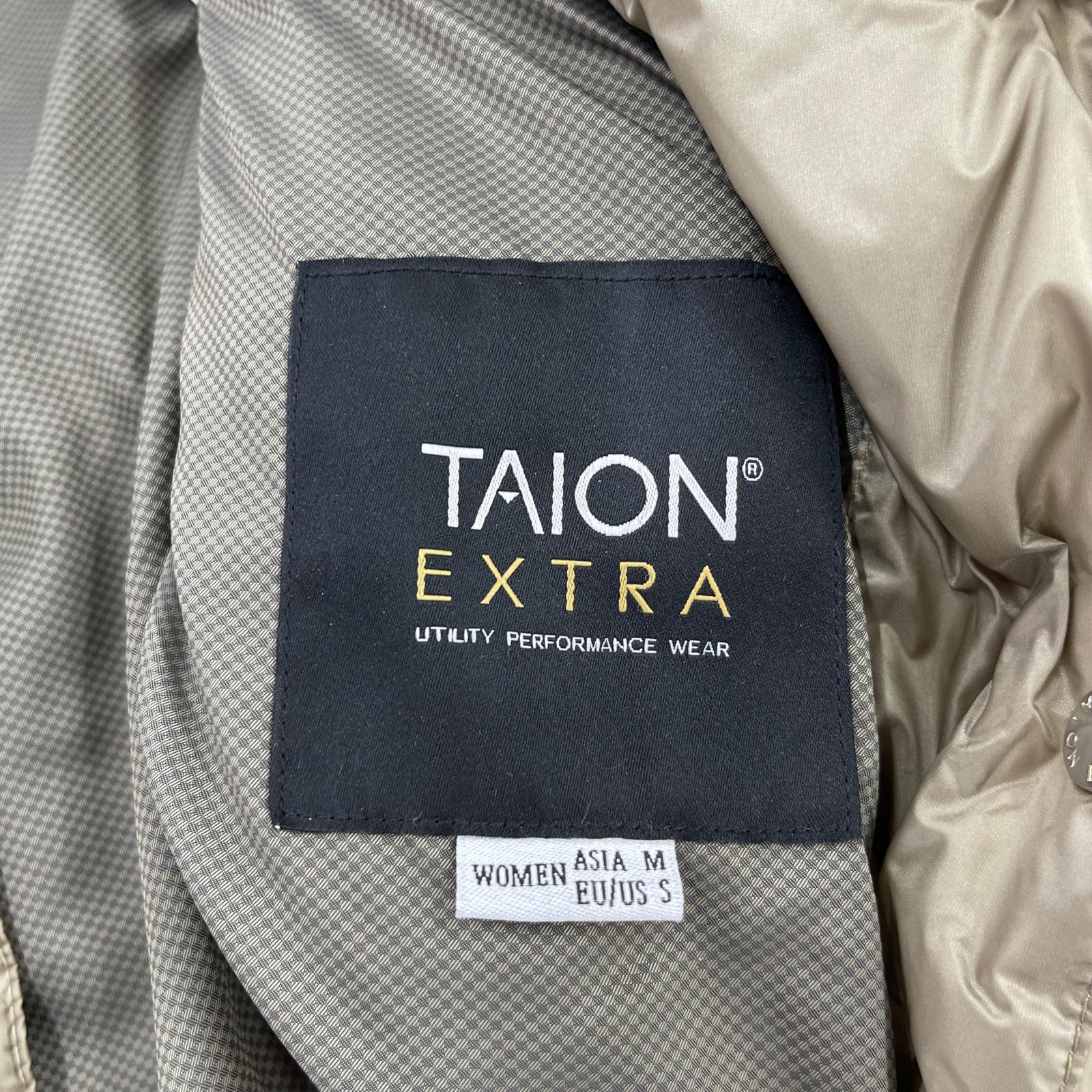 ダウンジャケット TAION-EX-W04 SET (TYPE2)/M/KHK M ベージュ