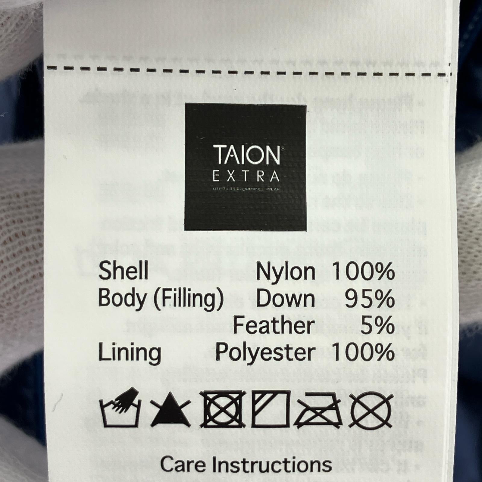 ダウンジャケット TAION-EX-W04 SET (TYPE2)/L/NVY L