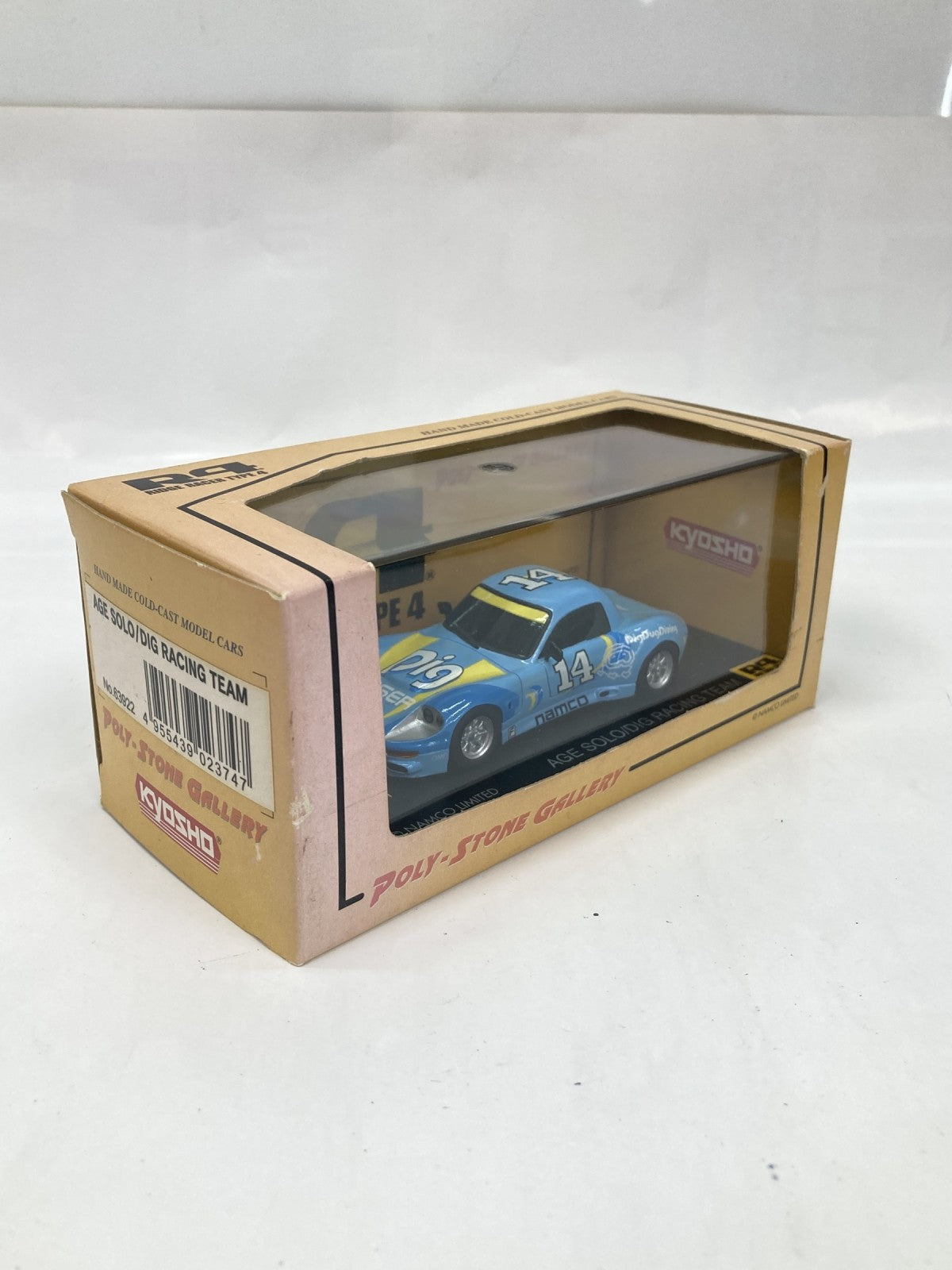 1/43 AGE SOLO/DIG RACING TEAM namco #14 スケールカー