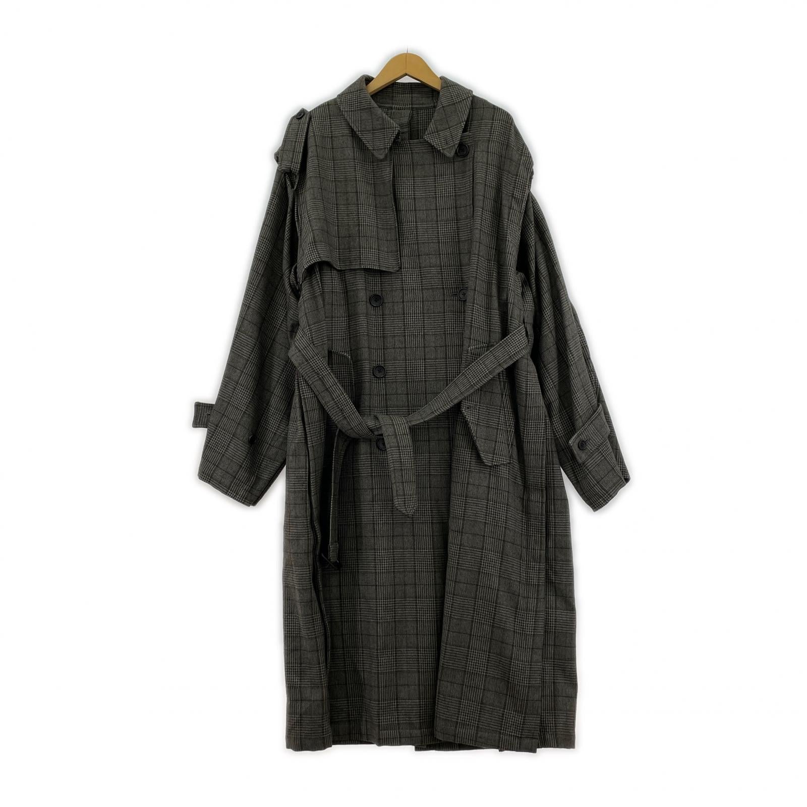 その他アウター DEFORMATION TRENCH COAT S ブラウン S ブラウン