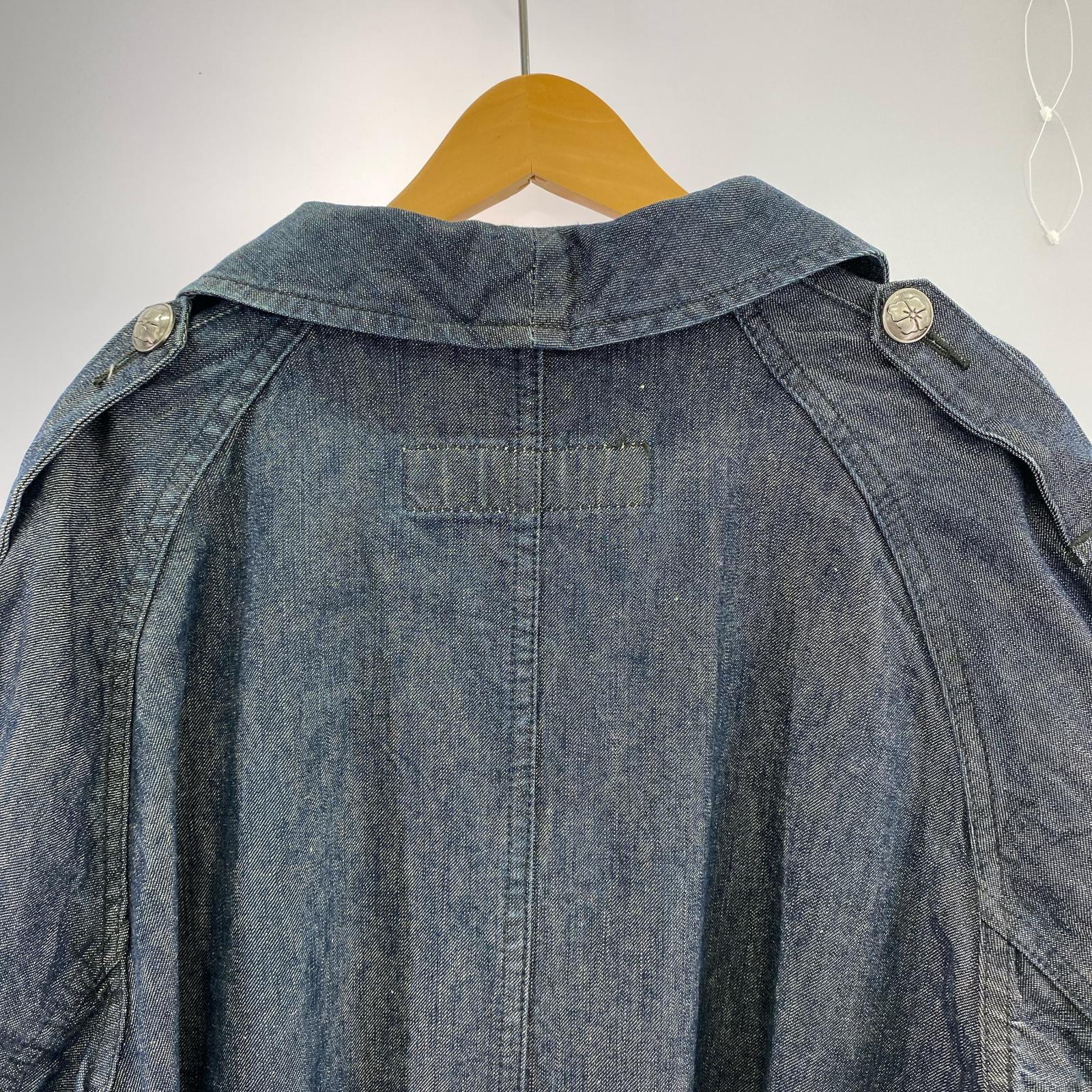 ジャケット YAMANE DELUXE HAYAOKI デニムコート 40 40 ブラック