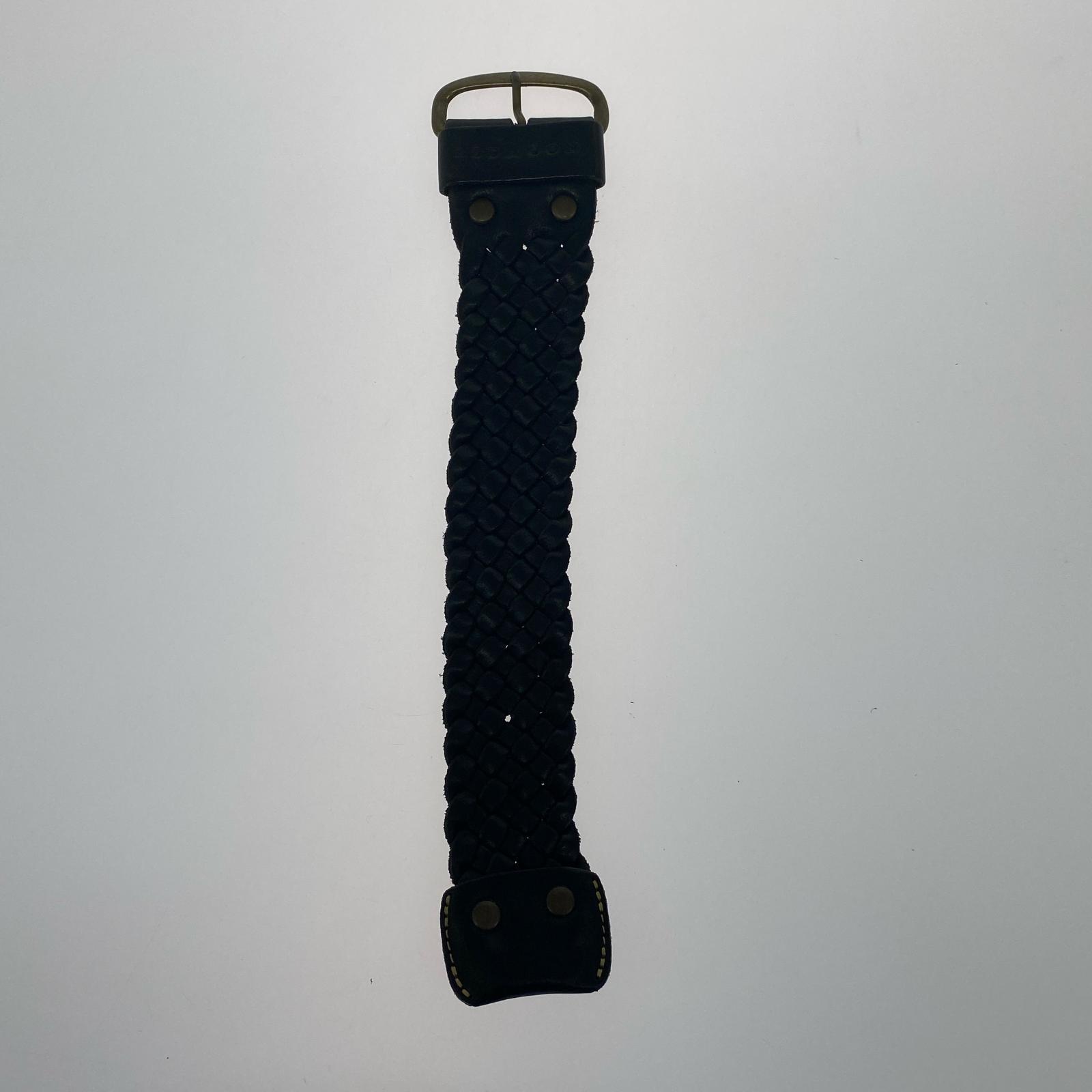 ブレスレット レザーブレスレット 黒 ブラック