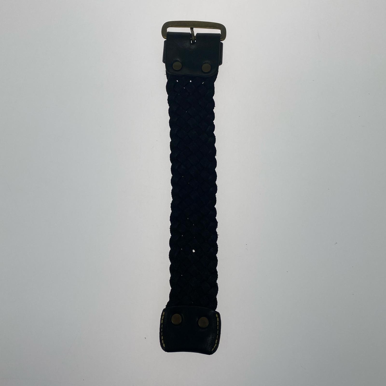 ブレスレット レザーブレスレット 黒 ブラック