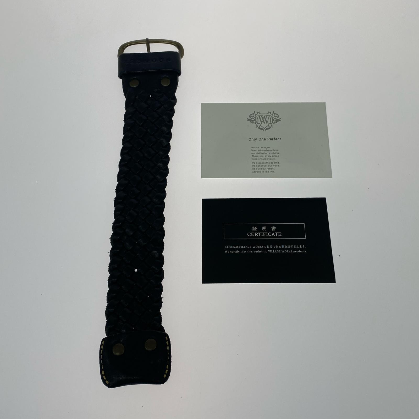 ブレスレット レザーブレスレット 黒 ブラック