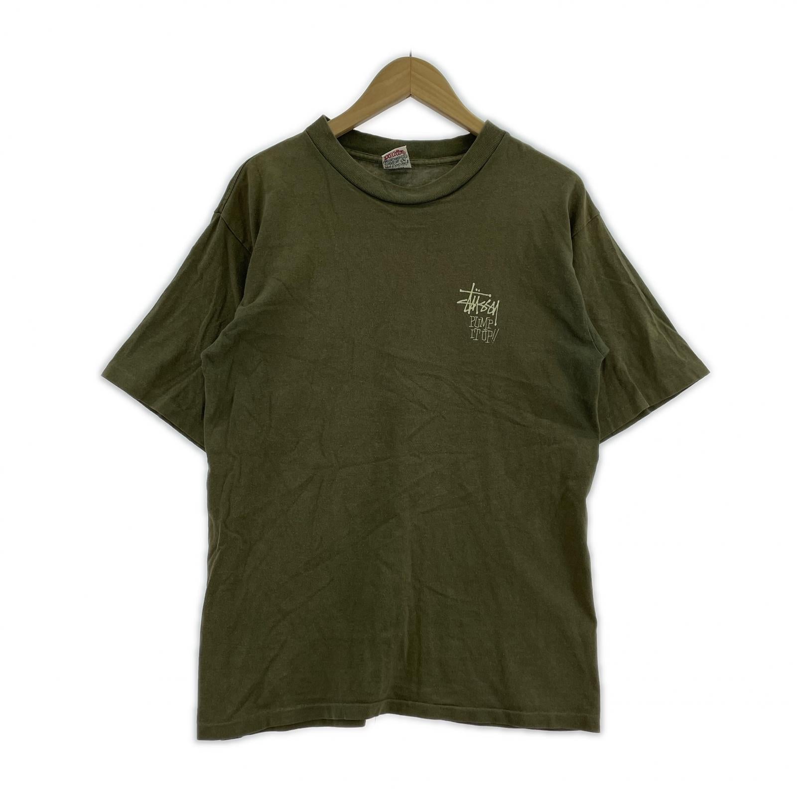 半袖Tシャツ stusnics Tee 緑 M グリーン