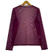 長袖Tシャツ KLOKE シアー LSTEE L レッド L