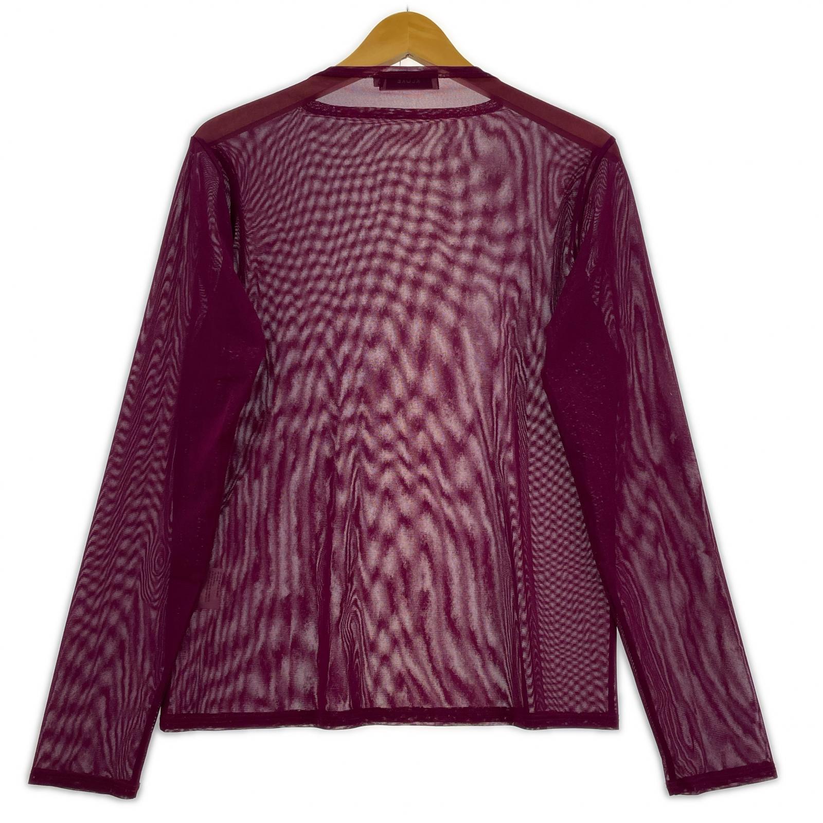 長袖Tシャツ KLOKE シアー LSTEE L レッド L