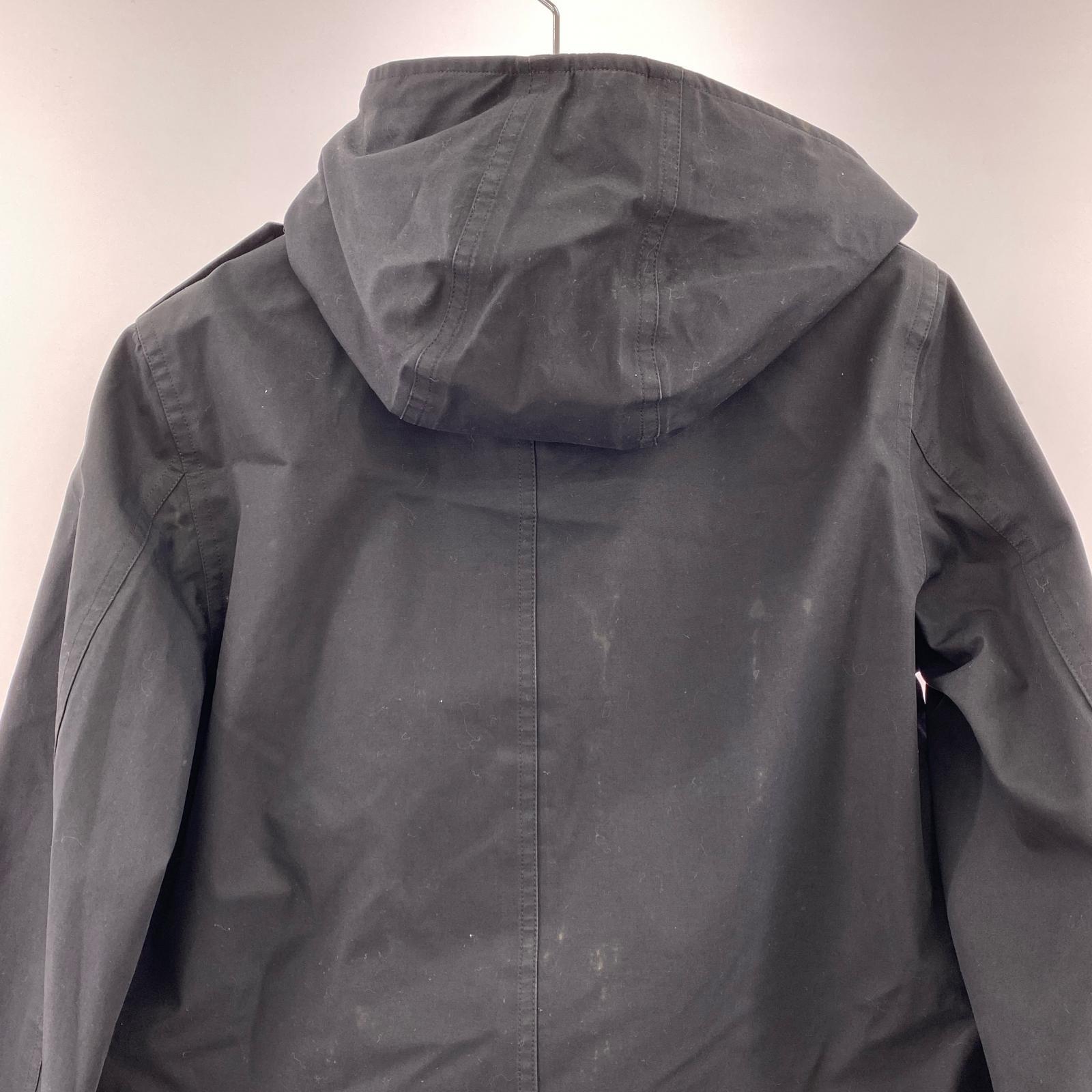 その他アウター ライナー付 ステンカラーコート BLK M M ブラック