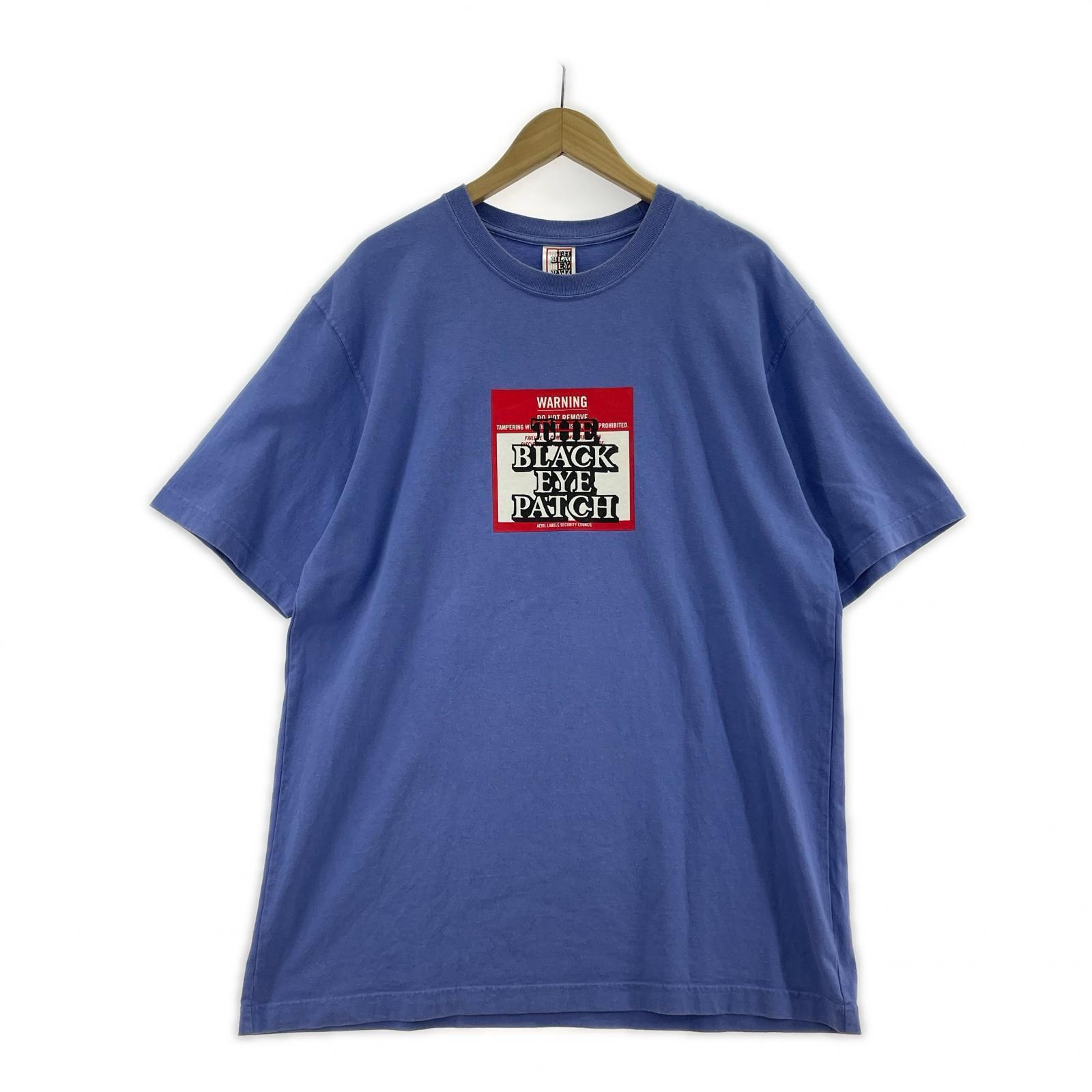 半袖Tシャツ THE BLACK EYE PATCH プリント Tee 紫 L L パープル