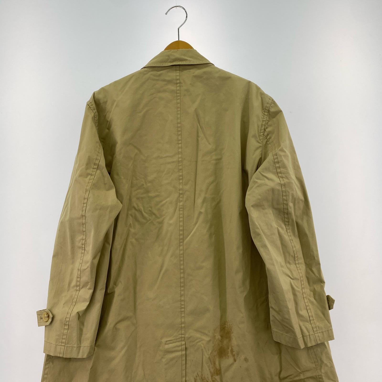 その他アウター デカオム 80s COMME des GARCONS HOMME ゴム引きコート ベージュ ベージュ