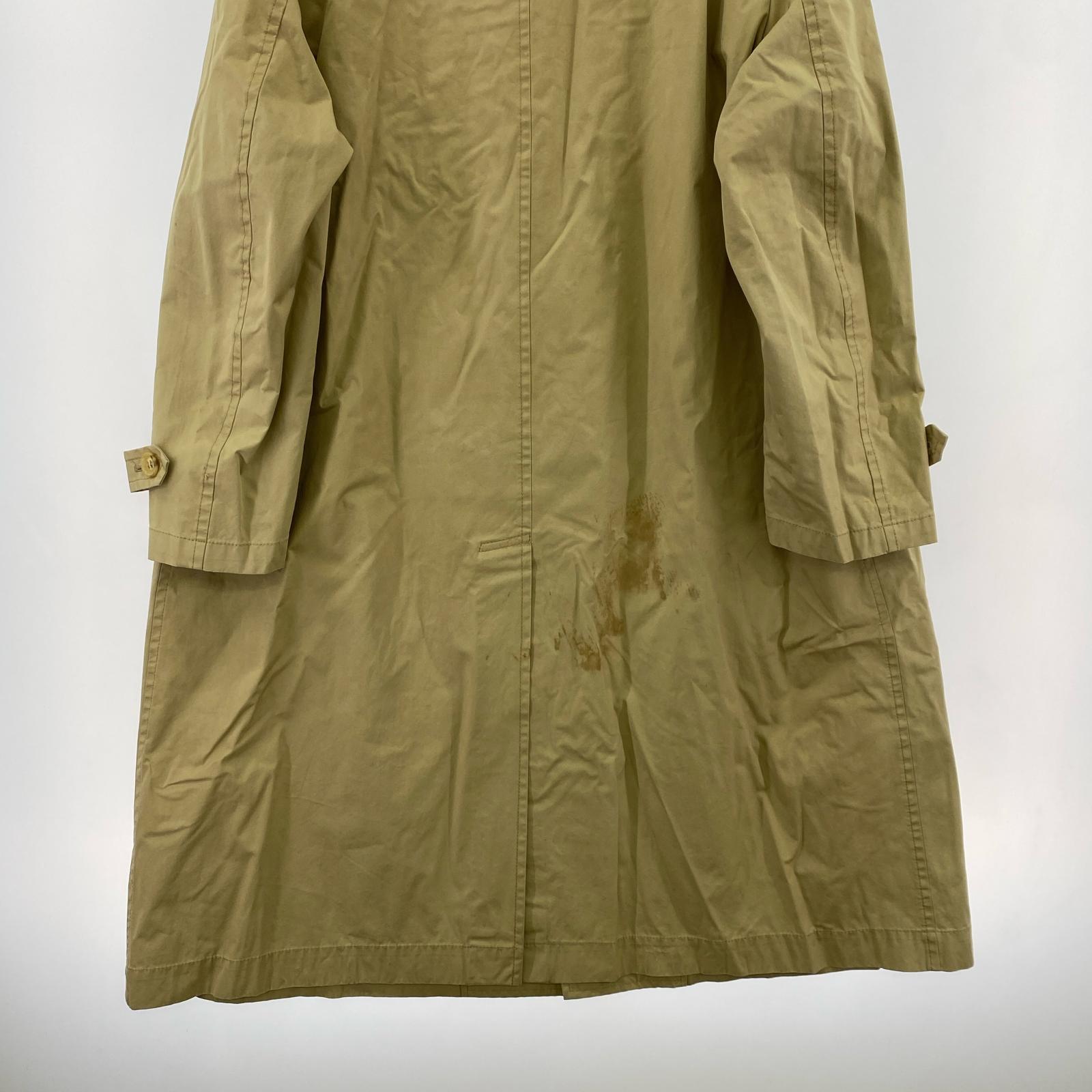 その他アウター デカオム 80s COMME des GARCONS HOMME ゴム引きコート ベージュ ベージュ