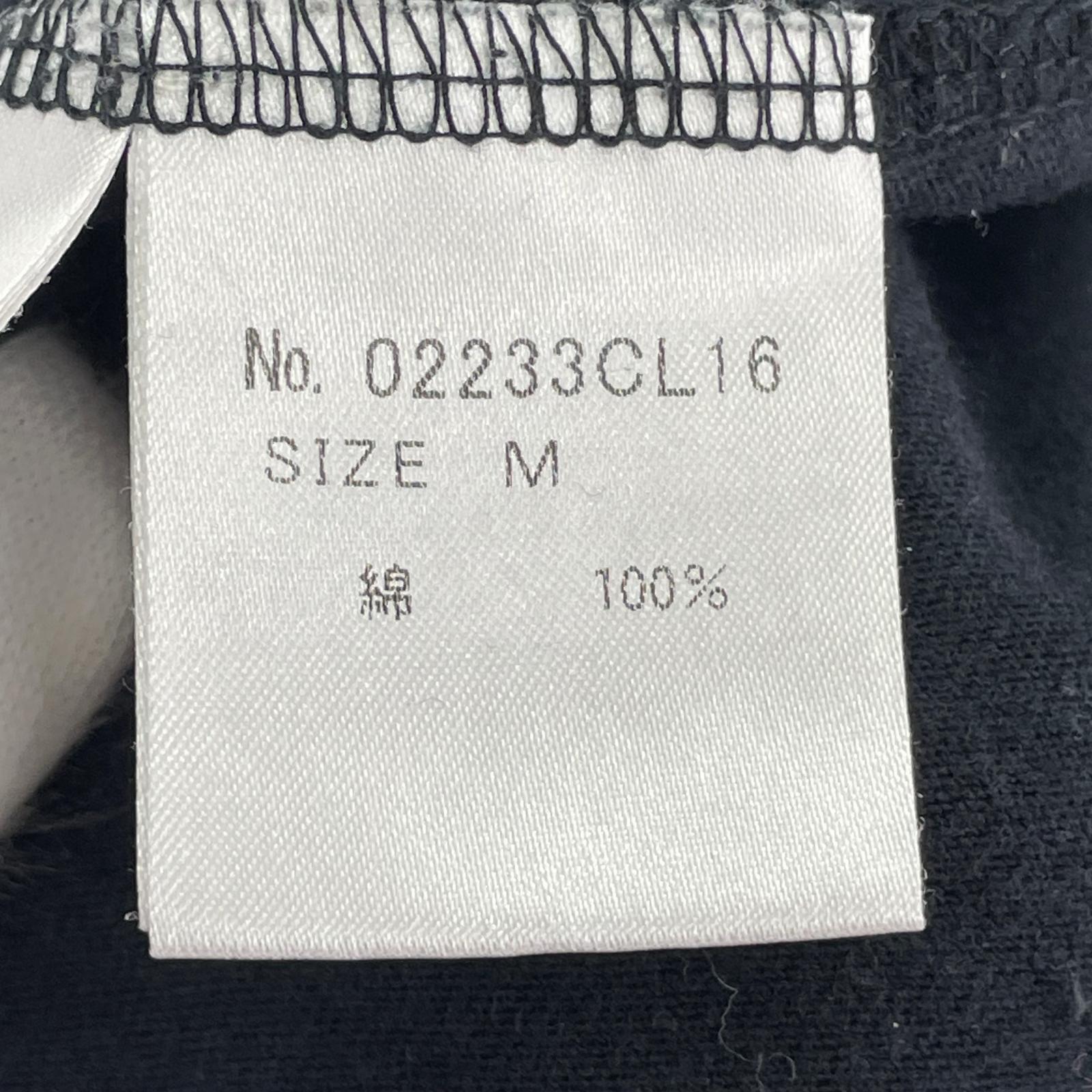 長袖Tシャツ 02233CL16 M ブラック