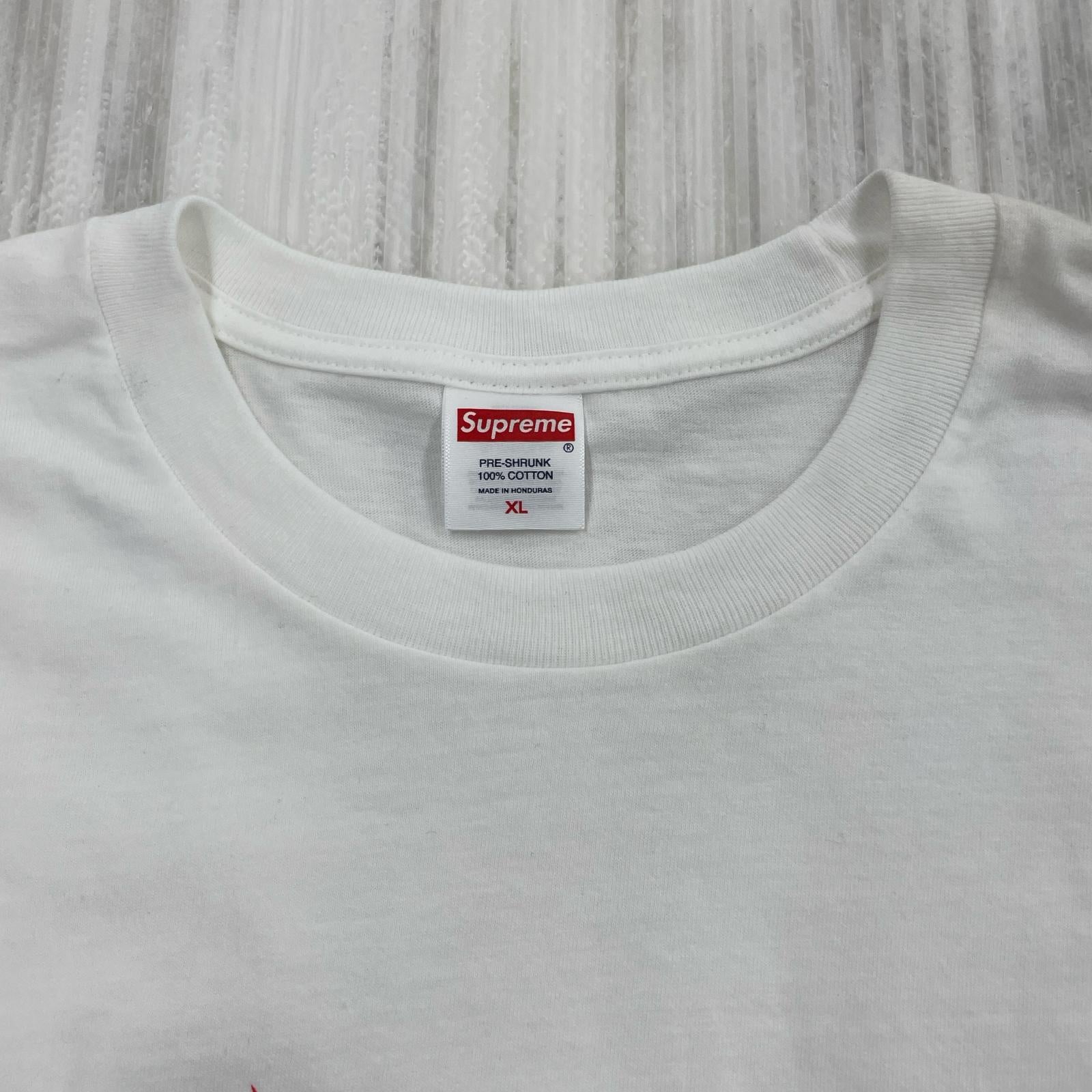 半袖Tシャツ ×Thrasher/24ss Back Tail Tee/ホワイト ホワイト
