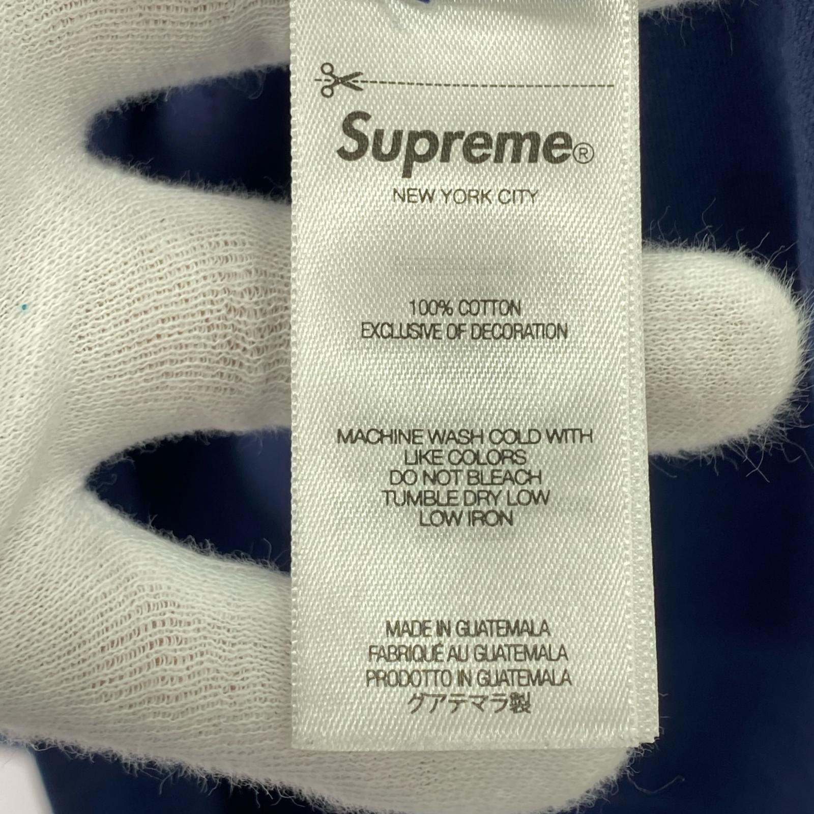 半袖Tシャツ WARM UP WASHED S/S TOP S ネイビー
