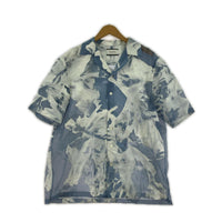 半袖シャツ TRANSPARENT FLOWER OPEN COLLAR SHIRTS 2