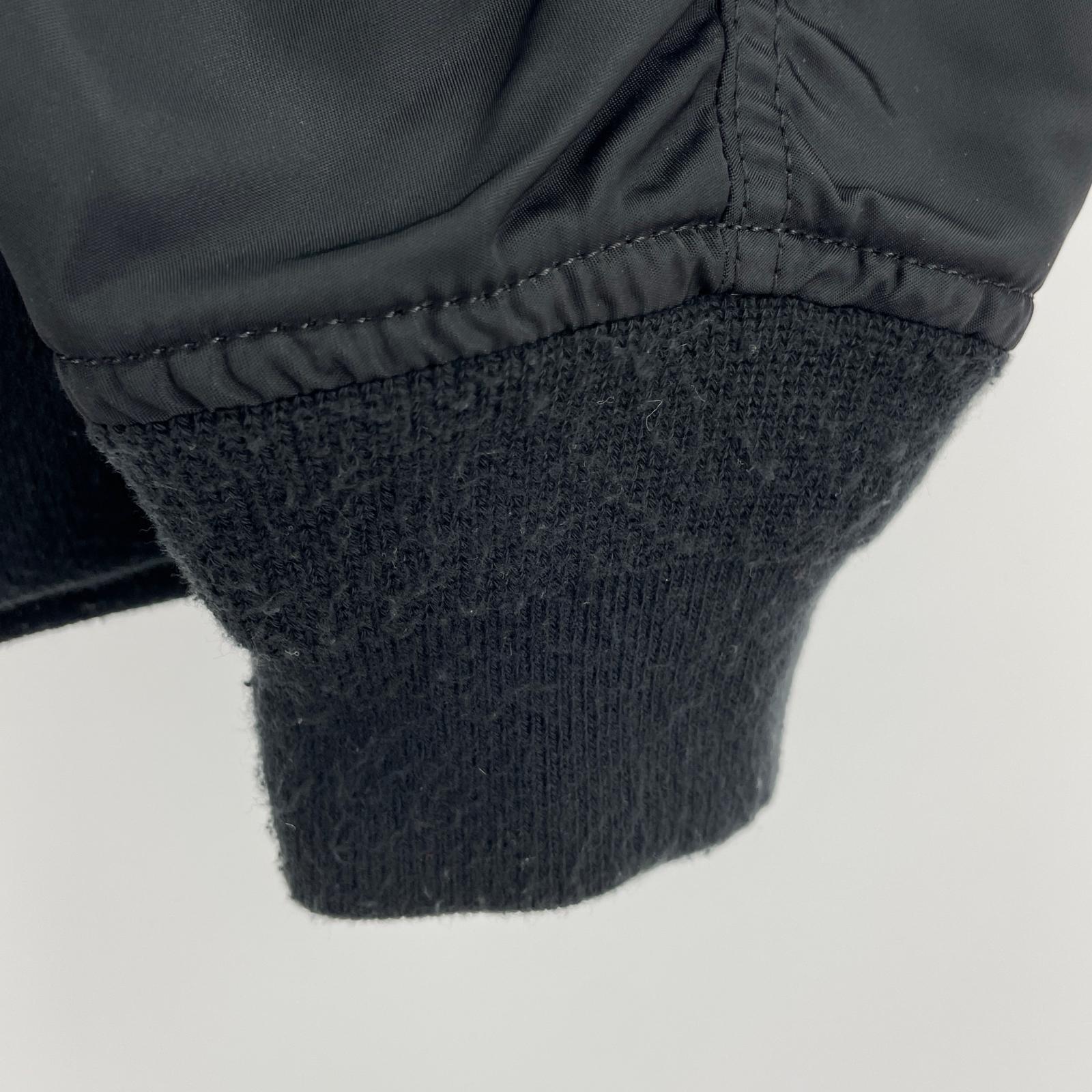ジャケット Sacai MA-1×ブレザー ハイブリッドブルゾン 黒×紺 1 ブラック