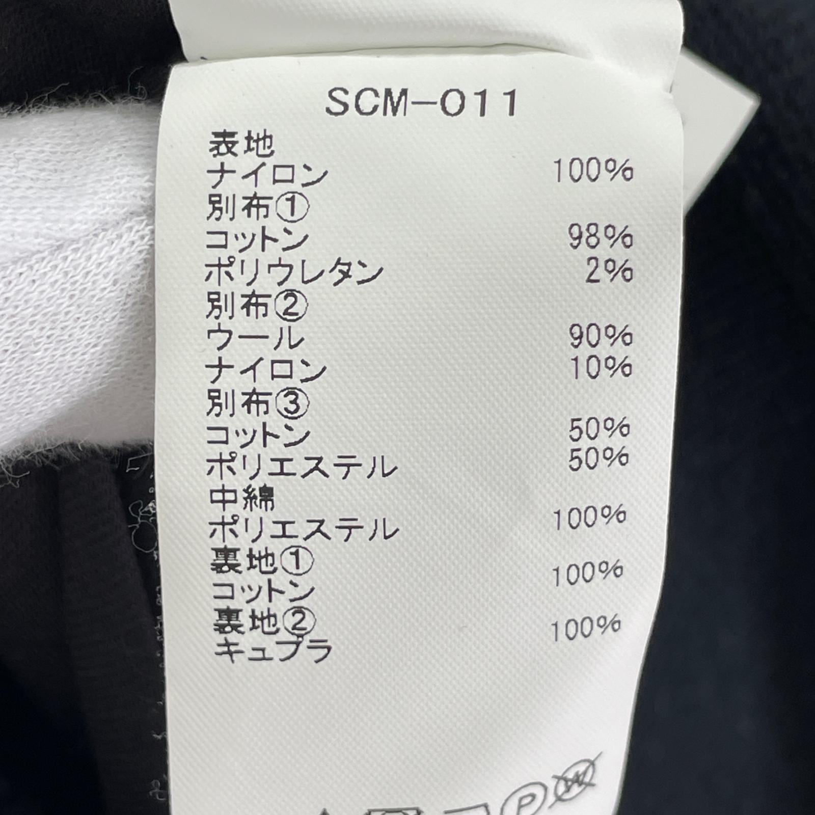 ジャケット Sacai MA-1×ブレザー ハイブリッドブルゾン 黒×紺 1 ブラック