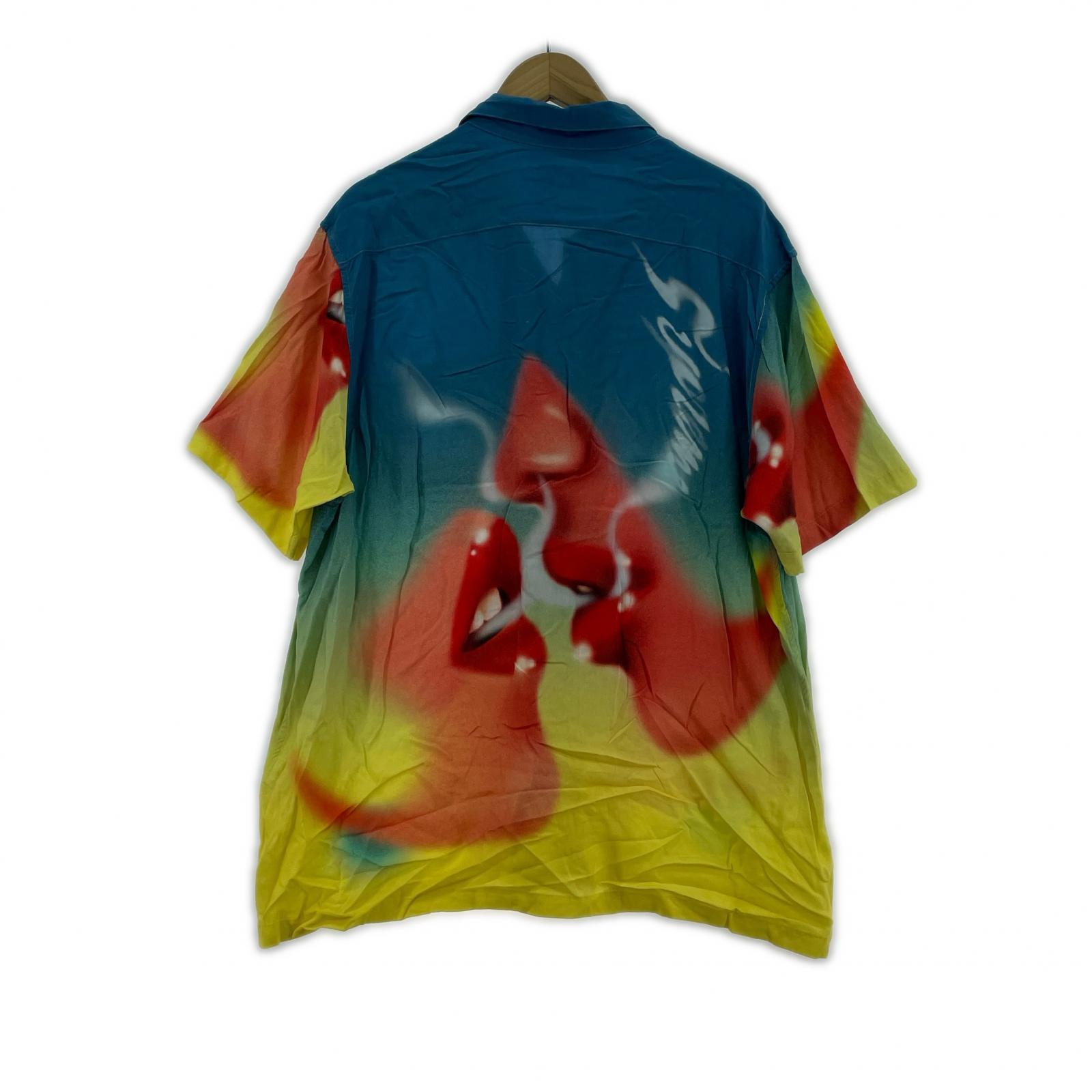 半袖シャツ 20SS Blow Back Rayon S/S Shirt 青黄 (L) L マルチカラー