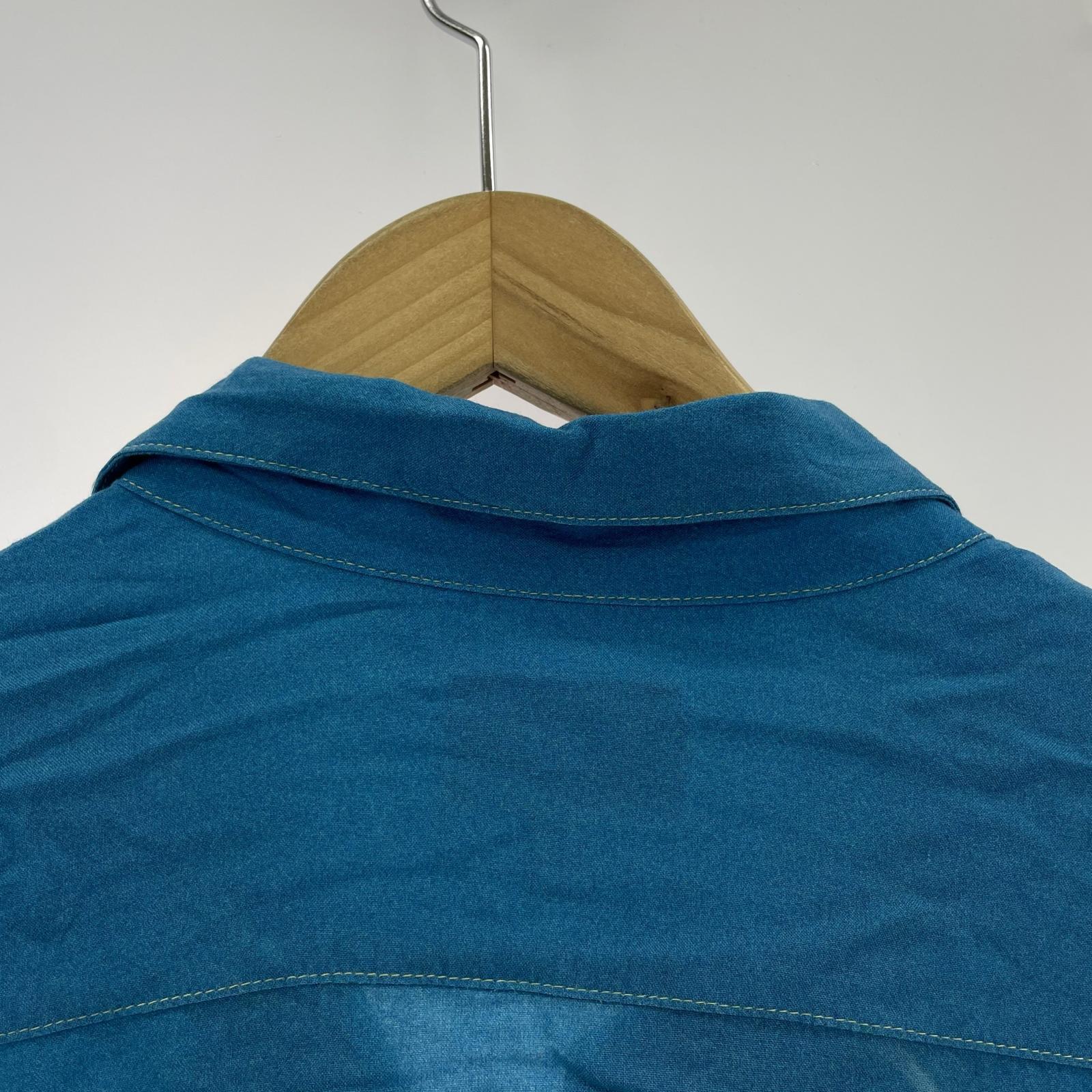 半袖シャツ 20SS Blow Back Rayon S/S Shirt 青黄 (L) L マルチカラー