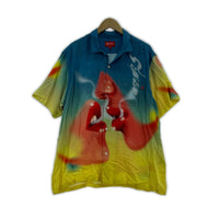 半袖シャツ 20SS Blow Back Rayon S/S Shirt 青黄 (L) L マルチカラー