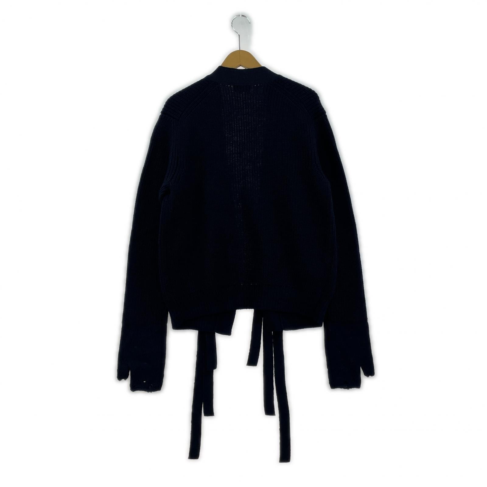カーディガン Ribbon Cardigan 1 ネイビー