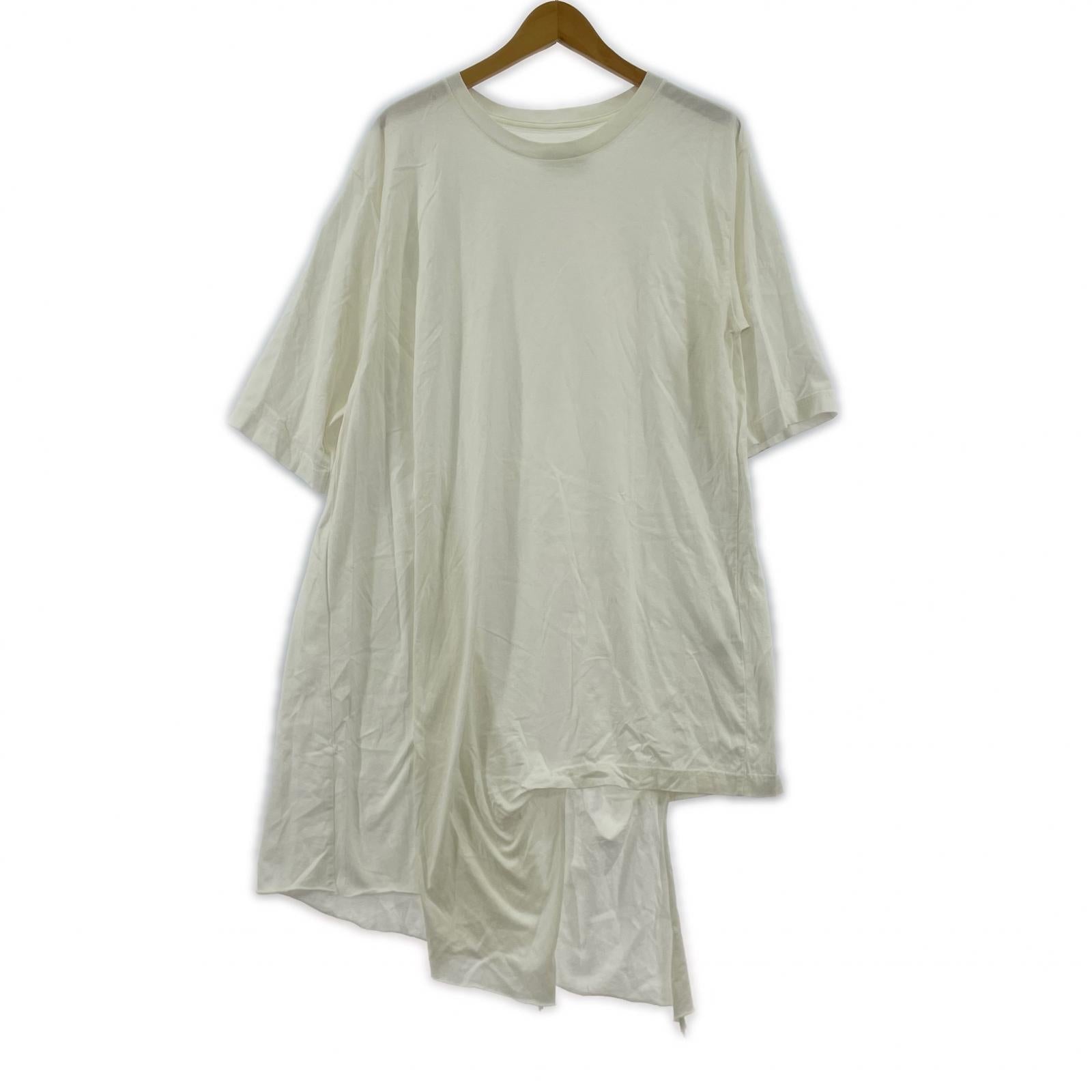 半袖Tシャツ 変形カットソー 1 ホワイト