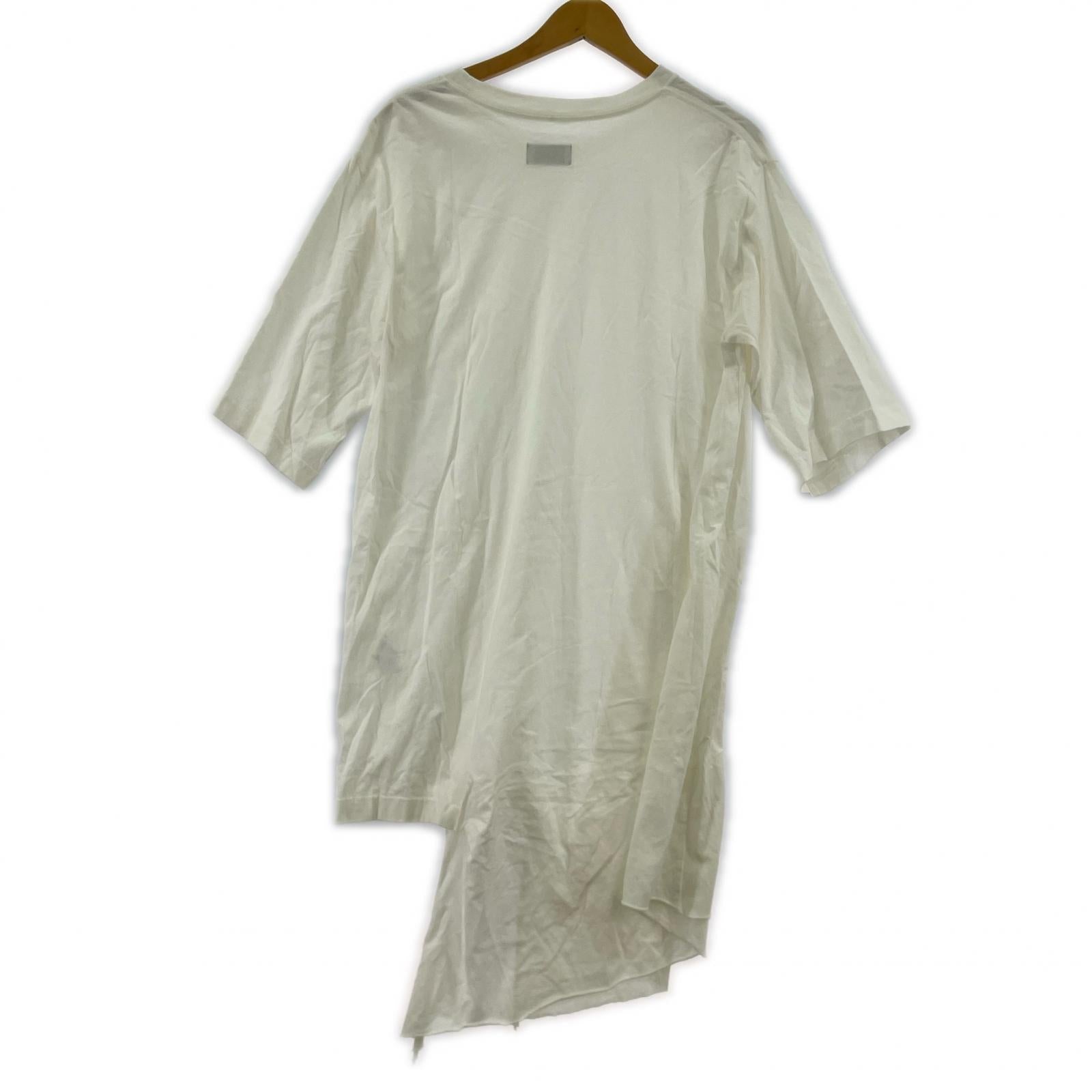 半袖Tシャツ 変形カットソー 1 ホワイト