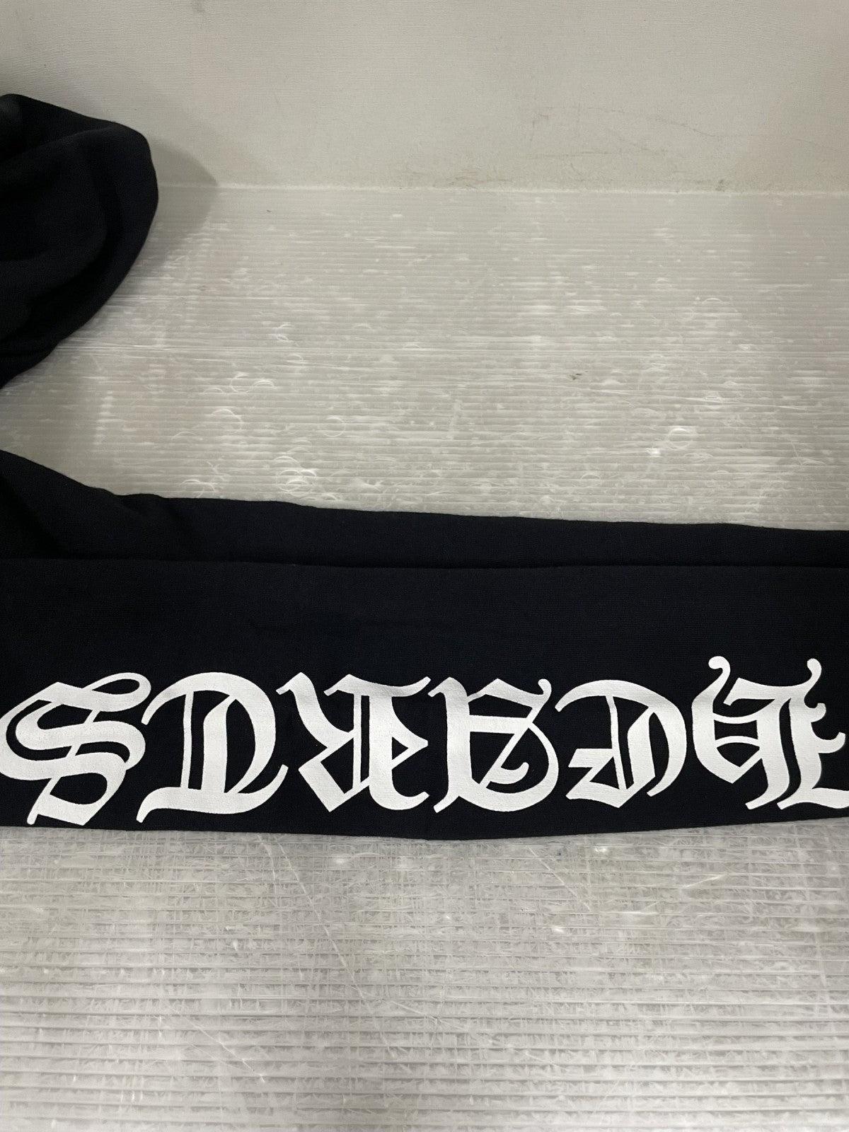 パーカー CHROME HEARTS SWTSHRT HD ZIP バーティカル アームロゴジップパーカー XXL 黒